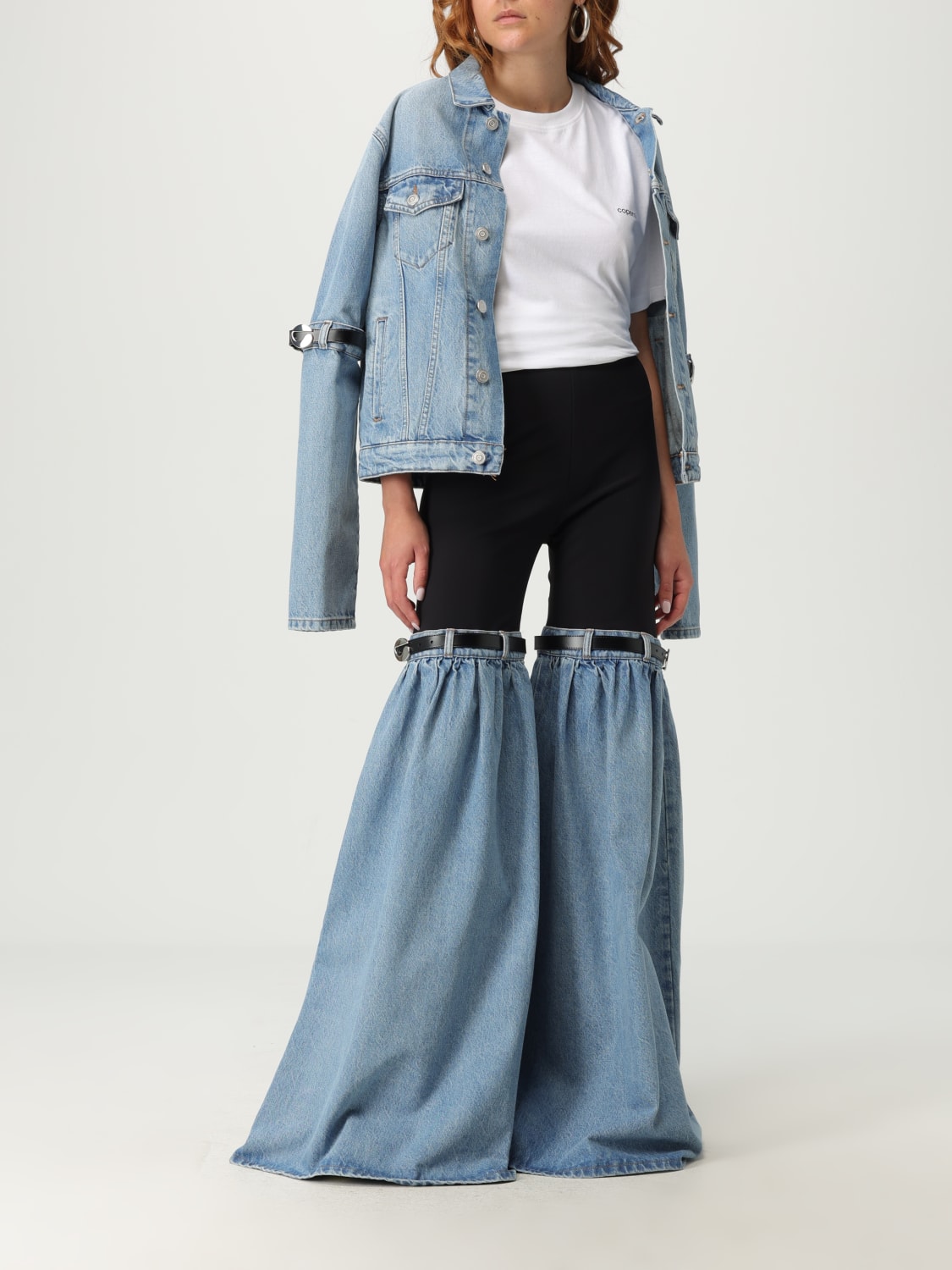 COPERNI PANTS: Pants woman Coperni, Multicolor - Img 2