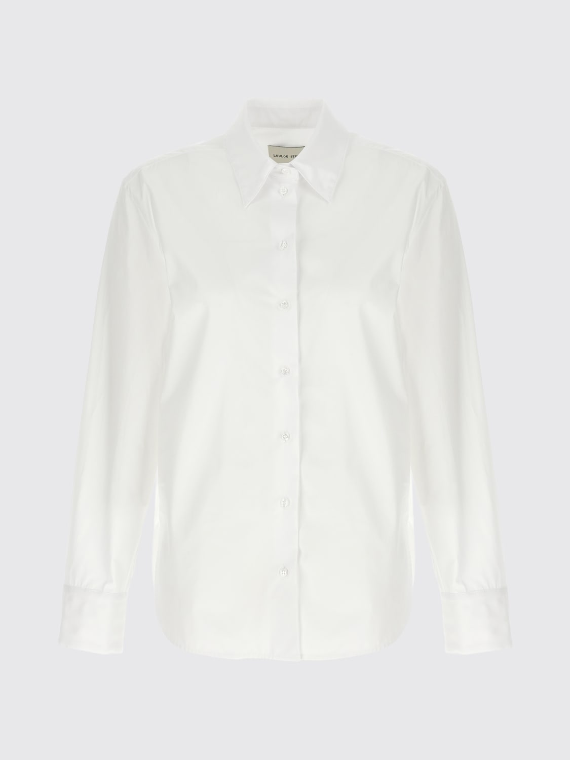 LOU LOU STUDIO HEMDBLUSE: Top damen Lou Lou Studio, Weiß - Img 1