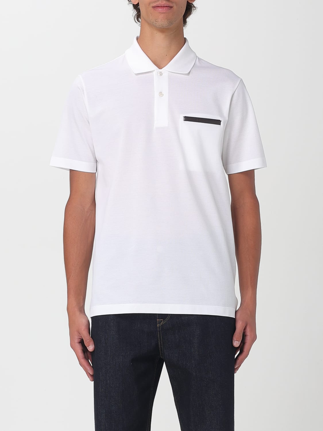 BERLUTI POLO: Polo herren Berluti, Weiß - Img 1