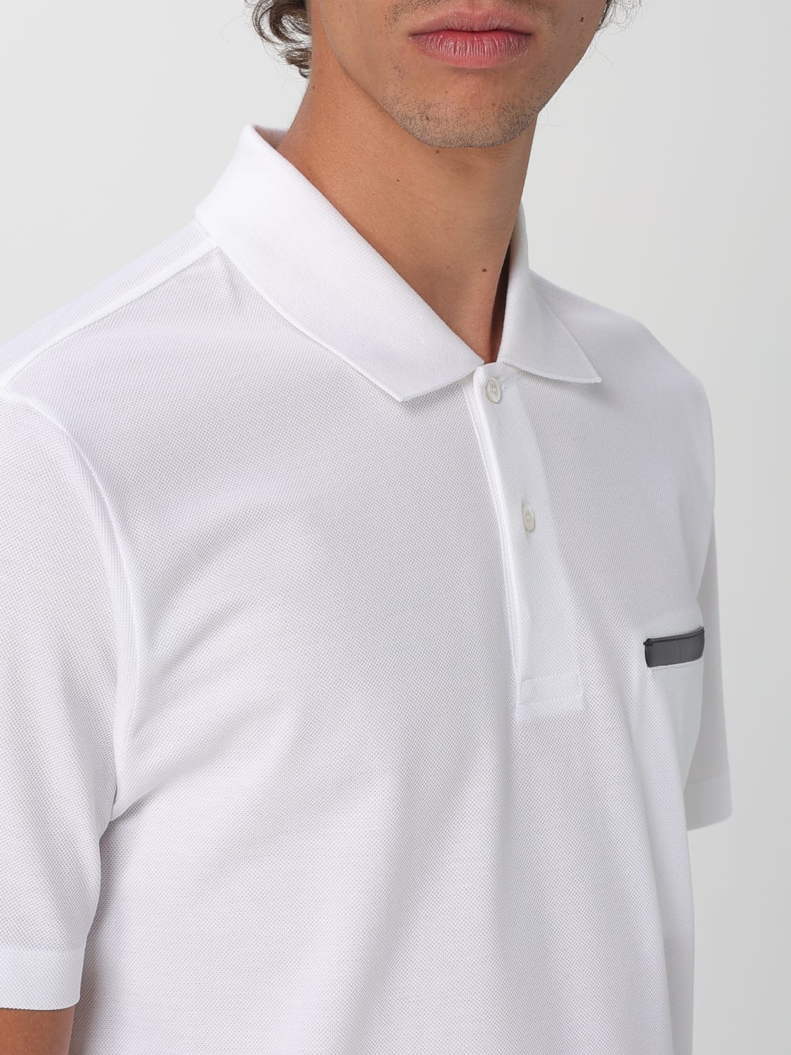 BERLUTI POLO: Polo herren Berluti, Weiß - Img 4