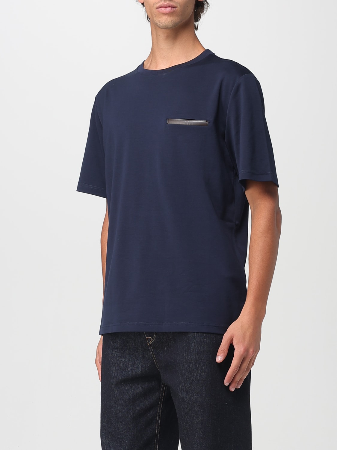 BERLUTI T-SHIRT: T-shirt men Berluti, Blue - Img 3