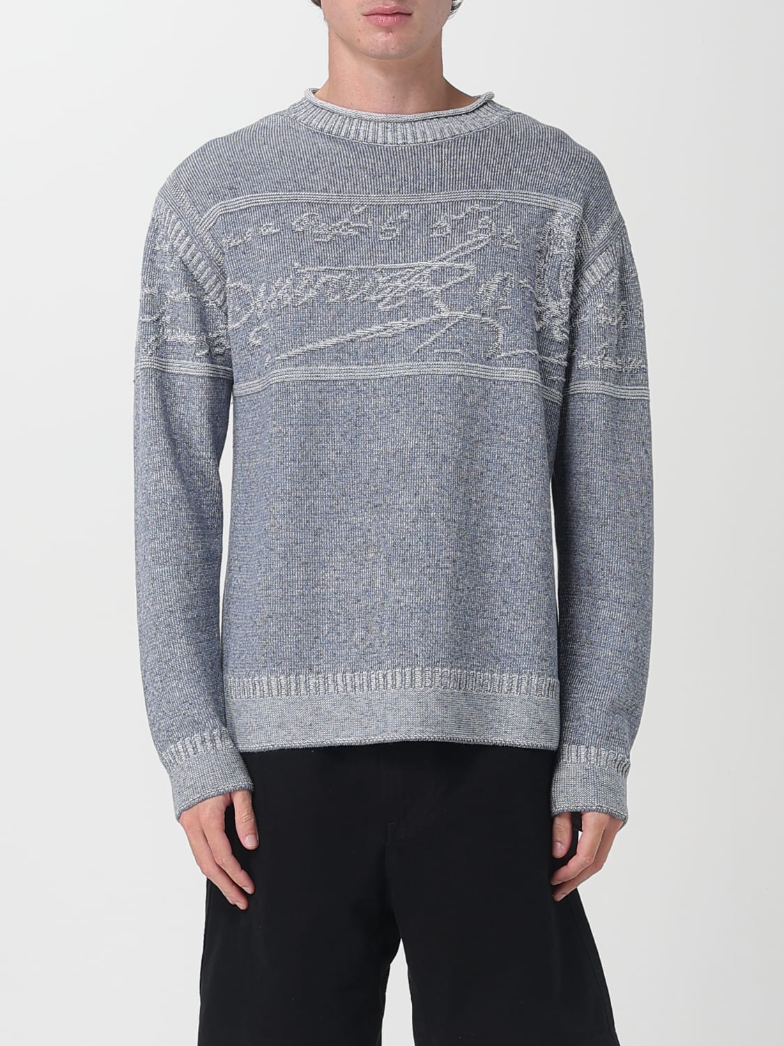 BERLUTI SWEATER: Cardigan men Berluti, Blue - Img 1