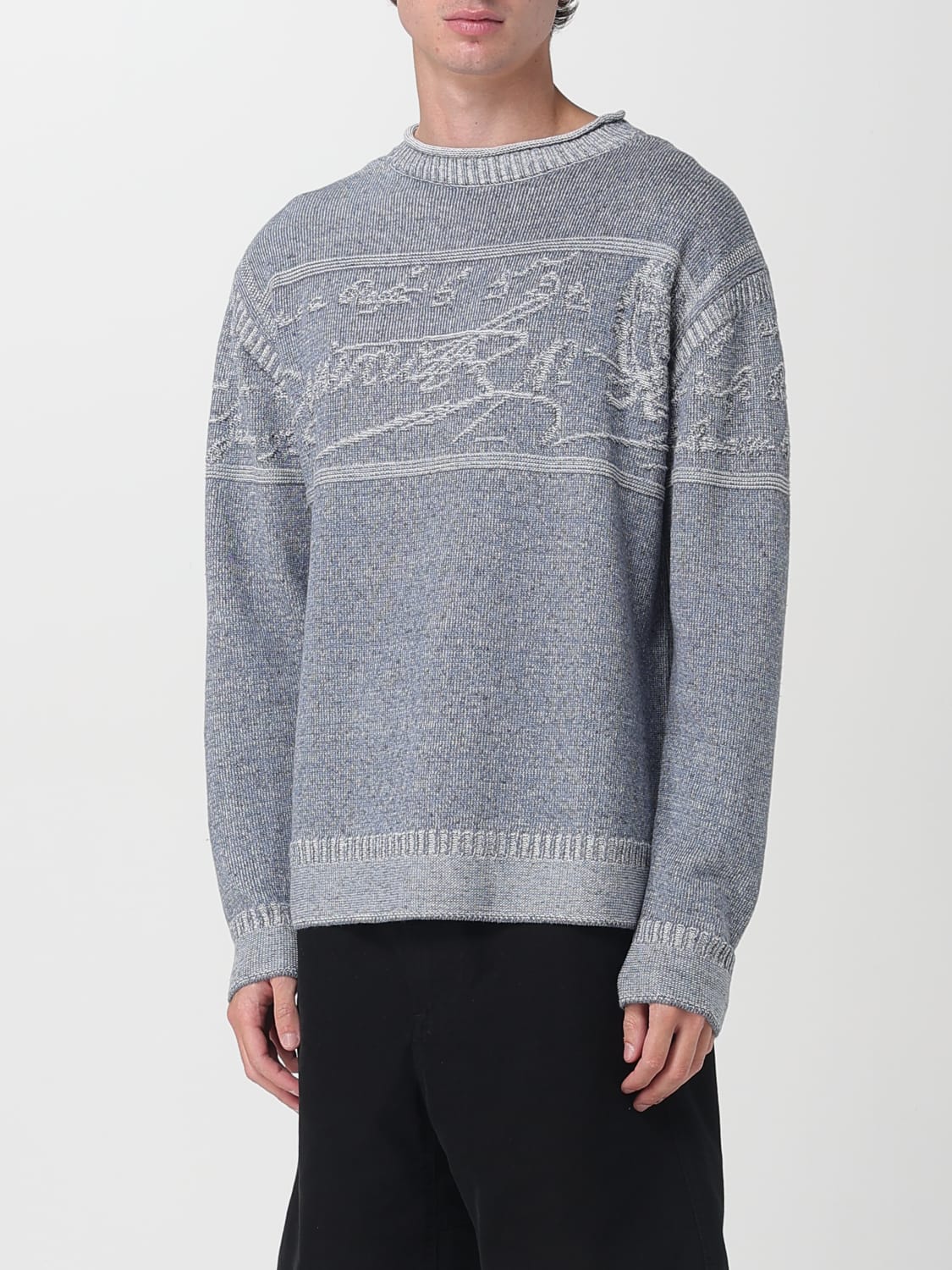 BERLUTI SWEATER: Cardigan men Berluti, Blue - Img 3