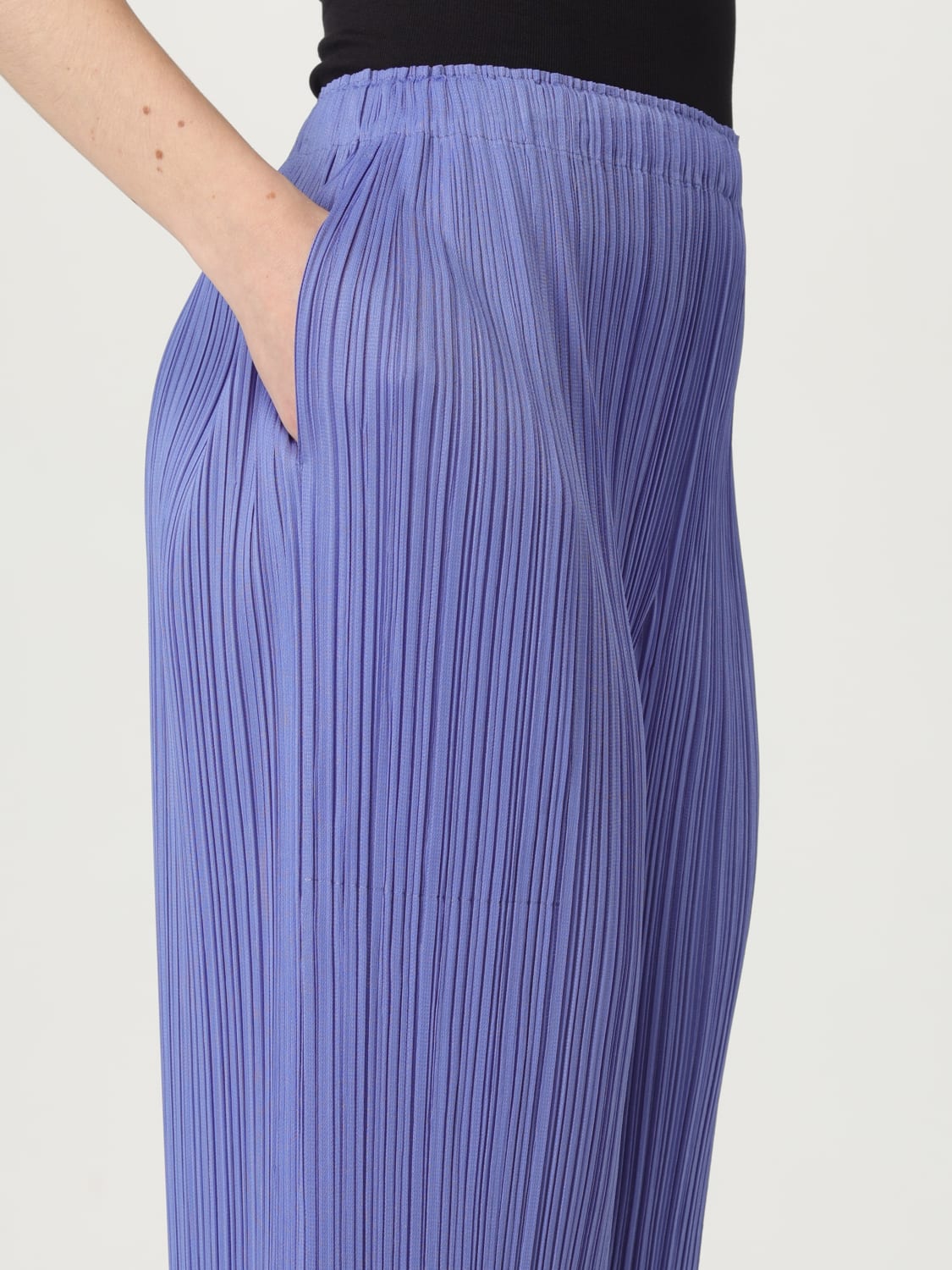 PLEATS PLEASE ISSEY MIYAKE: Pants woman - Violet | Pleats