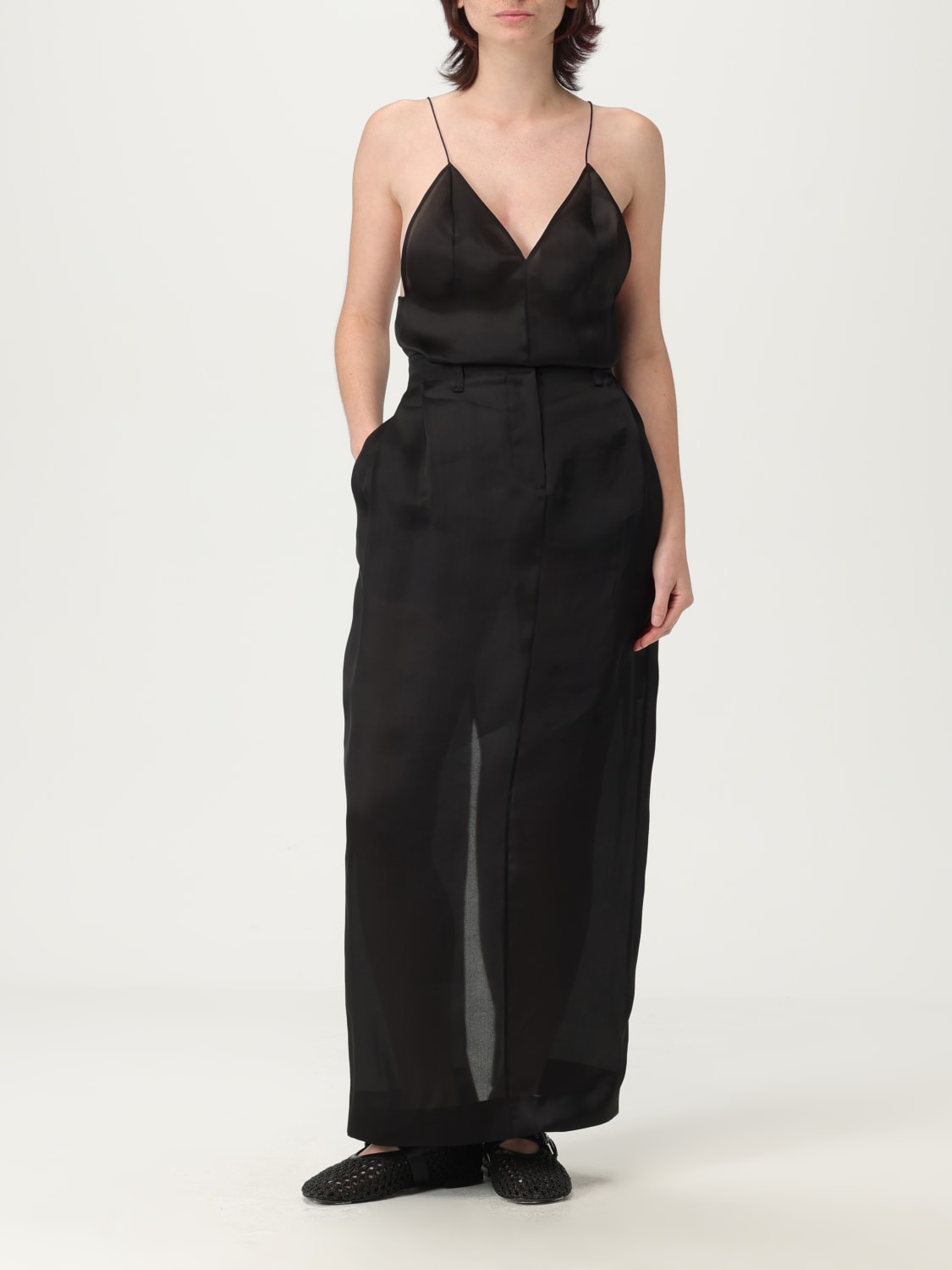 KHAITE TOP: Top femme Khaite, Noir - Img 2