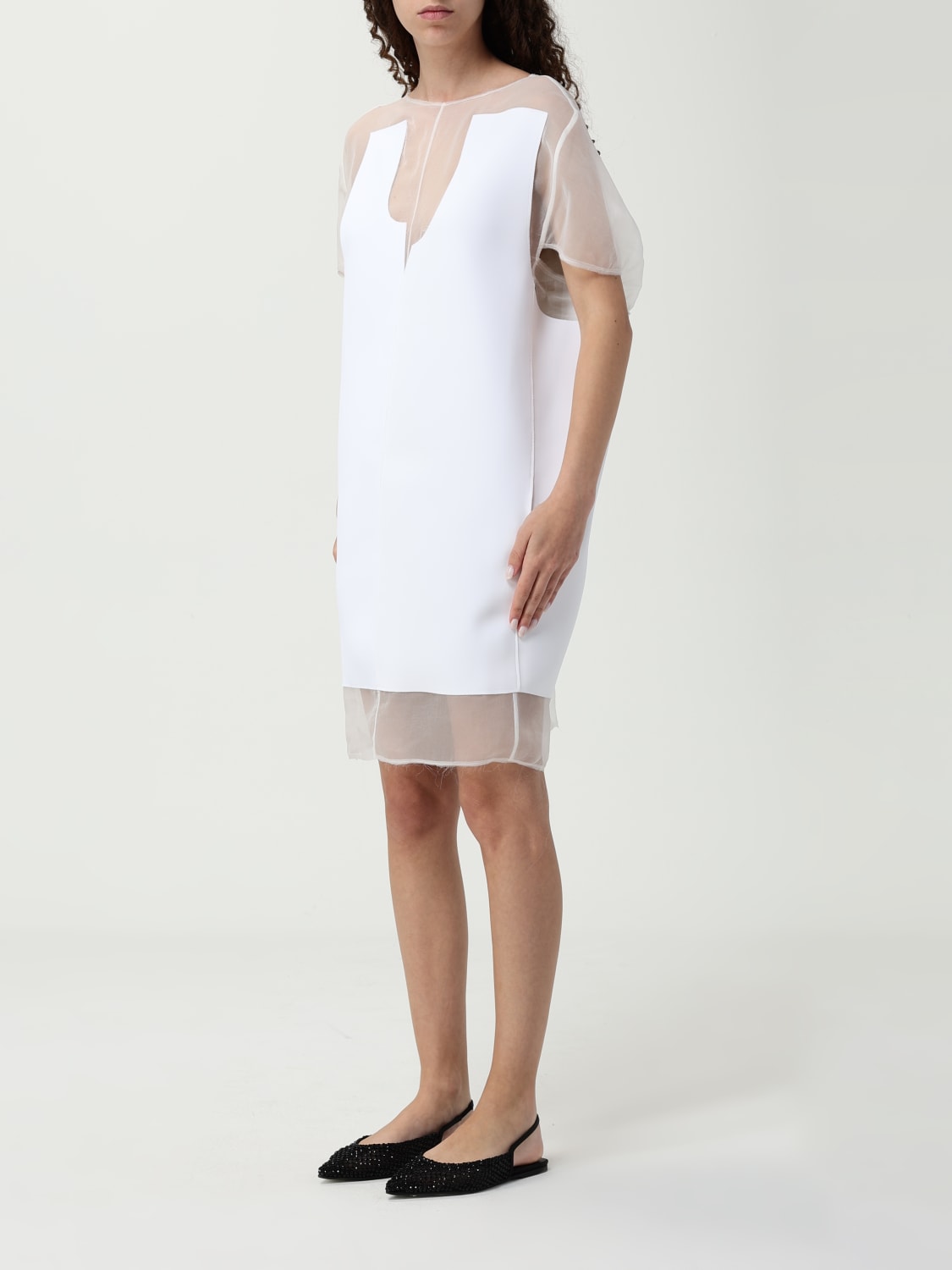 ワンピース KHAITE Women Mid Skirts 54884114 WHITE KHAITE: Dress woman - White | Khaite dress 54884114W4114