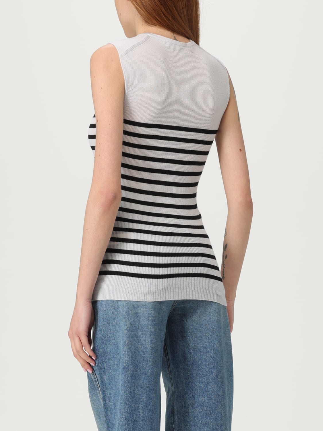 KHAITE TOP: Top woman Khaite, White - Img 3