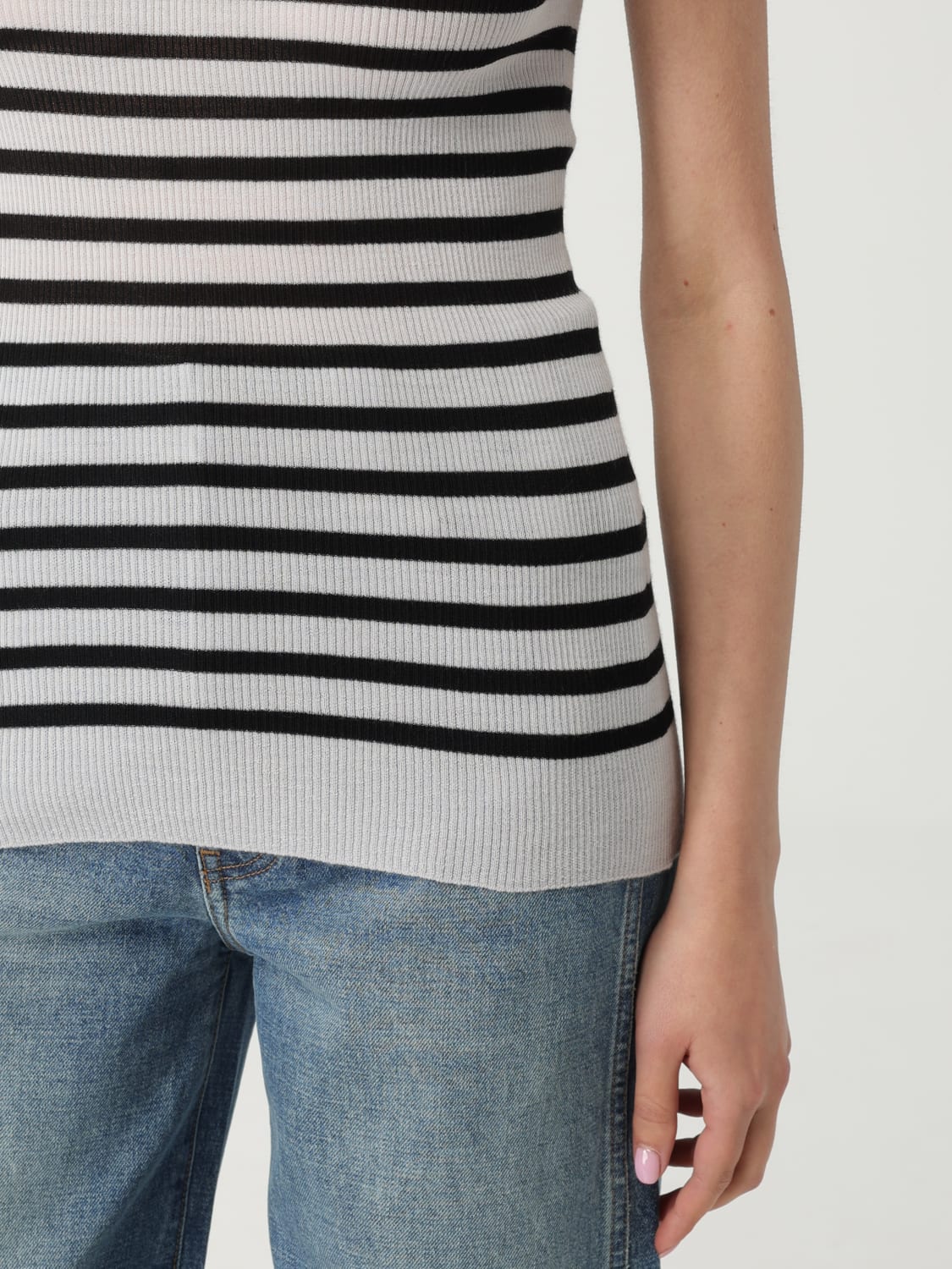 KHAITE TOP: Top woman Khaite, White - Img 5