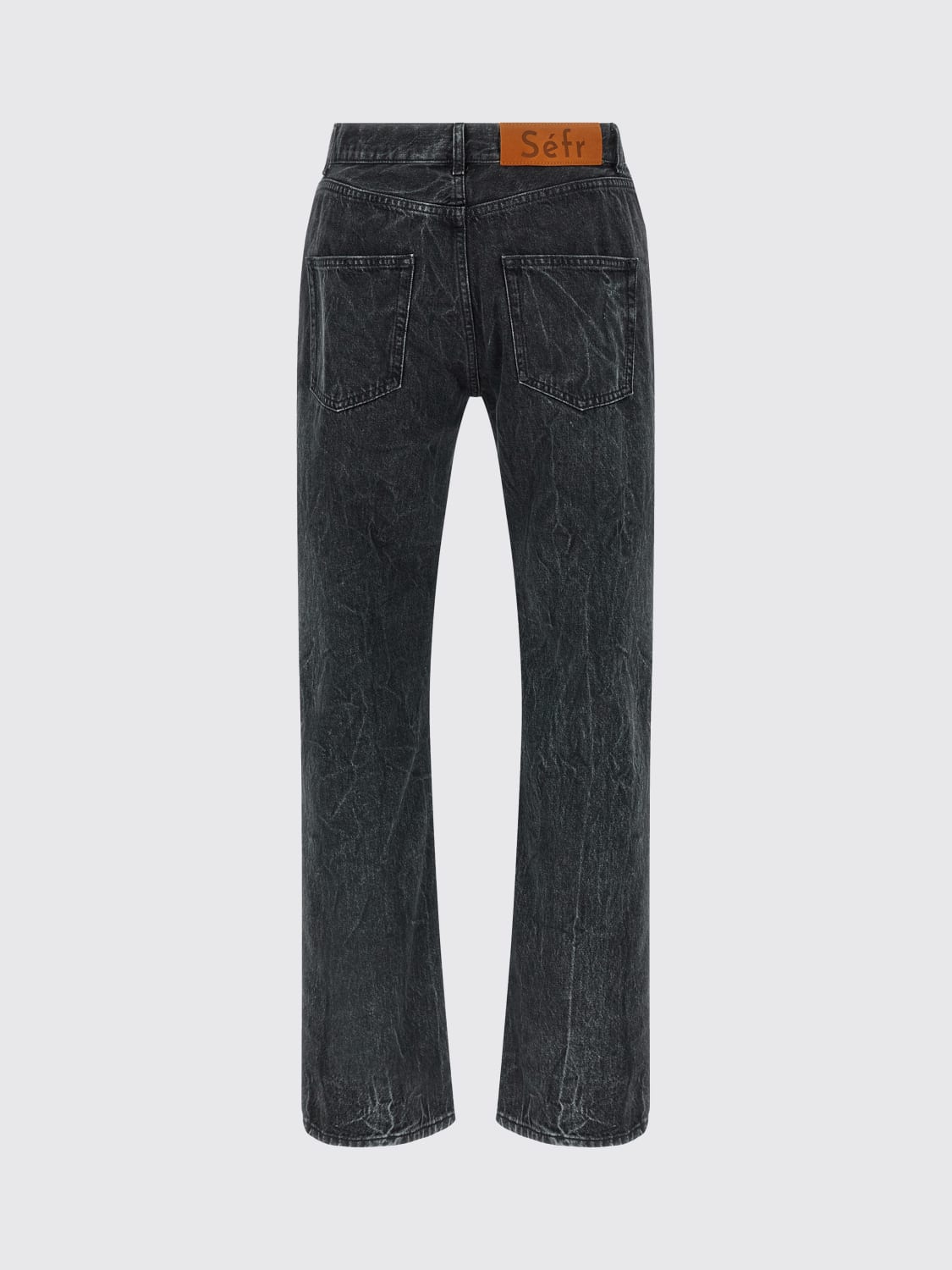 SÉFR JEANS: Jeans men SÉfr, Black 1 - Img 2