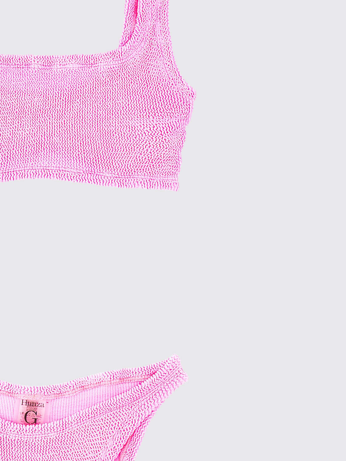 HUNZA G SWIMSUIT: Swimsuit woman Hunza G, Pink - Img 3