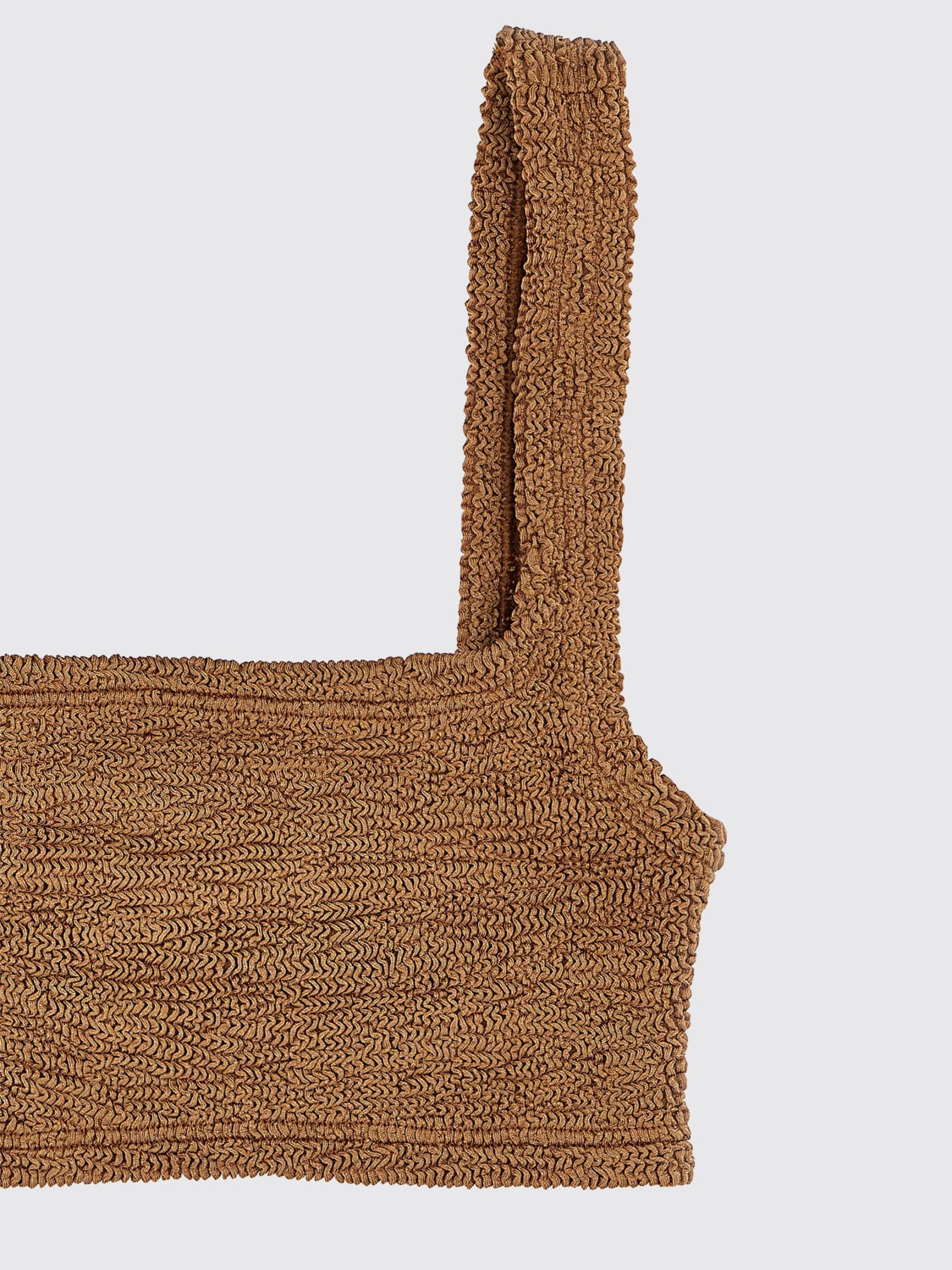 HUNZA G SWIMSUIT: Swimsuit woman Hunza G, Brown - Img 3