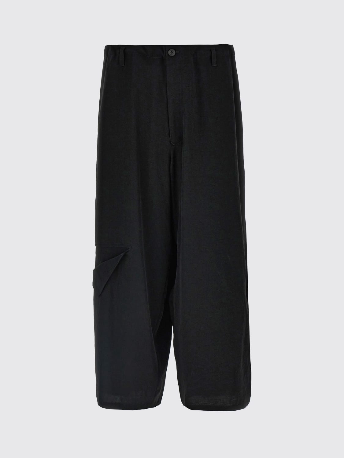 YOHJI YAMAMOTO PANTS: Pants men Yohji Yamamoto, Black - Img 1