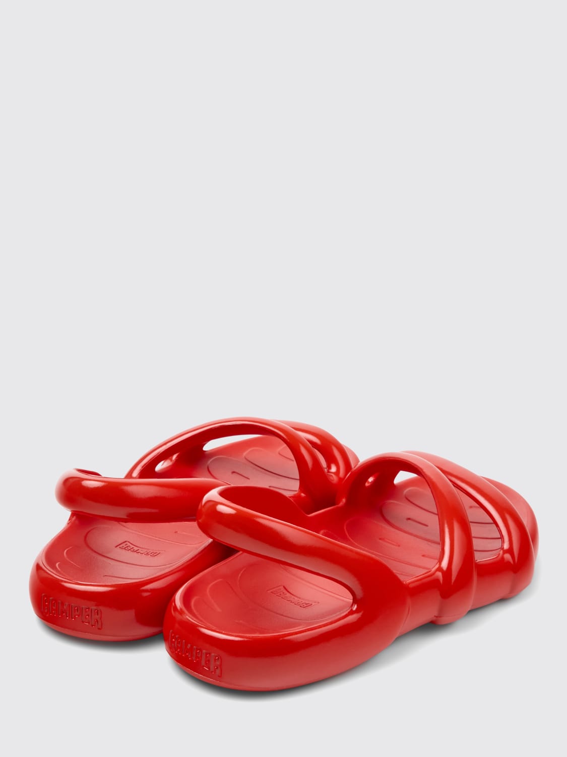 CAMPER SANDALI: Sandalo Kobarah Flat Wide Camper in Eva XL EXTRALIGHT®, Rosso - Img 3