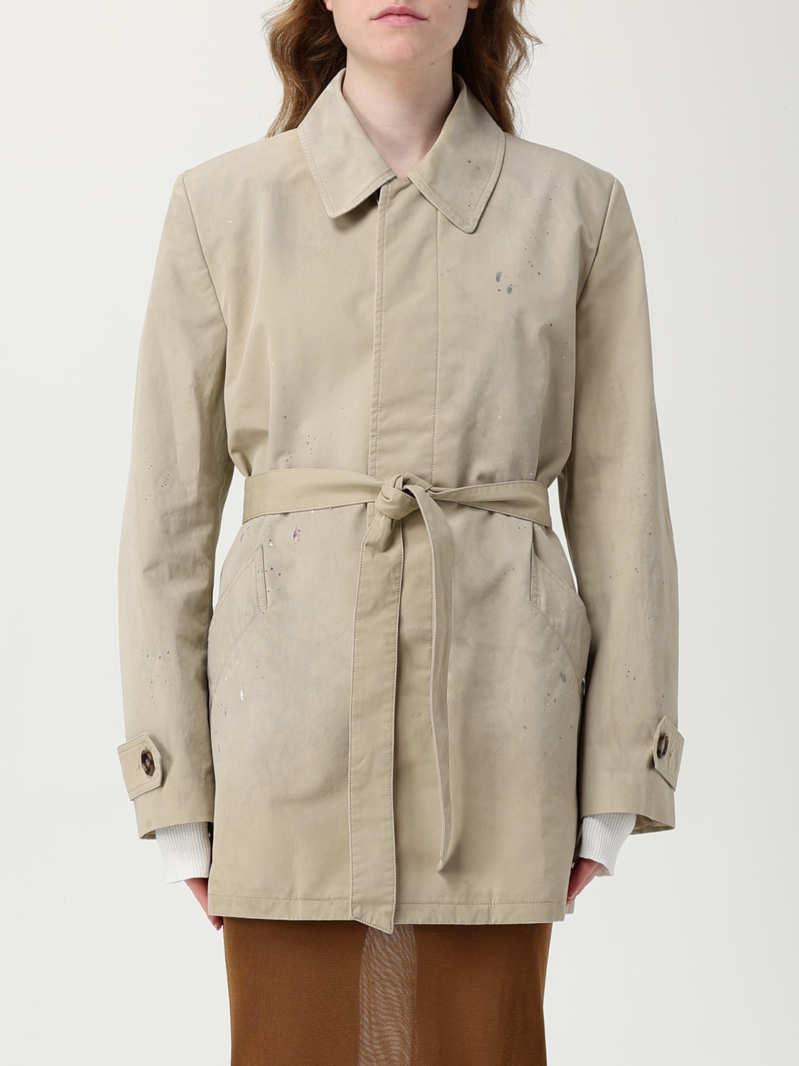 ジャケット MM6 MAISON MARGIELA Woman Jacket Beige S62AN0145S78537 113 MM6 MAISON MARGIELA: Jacket woman - Beige | Mm6 Maison