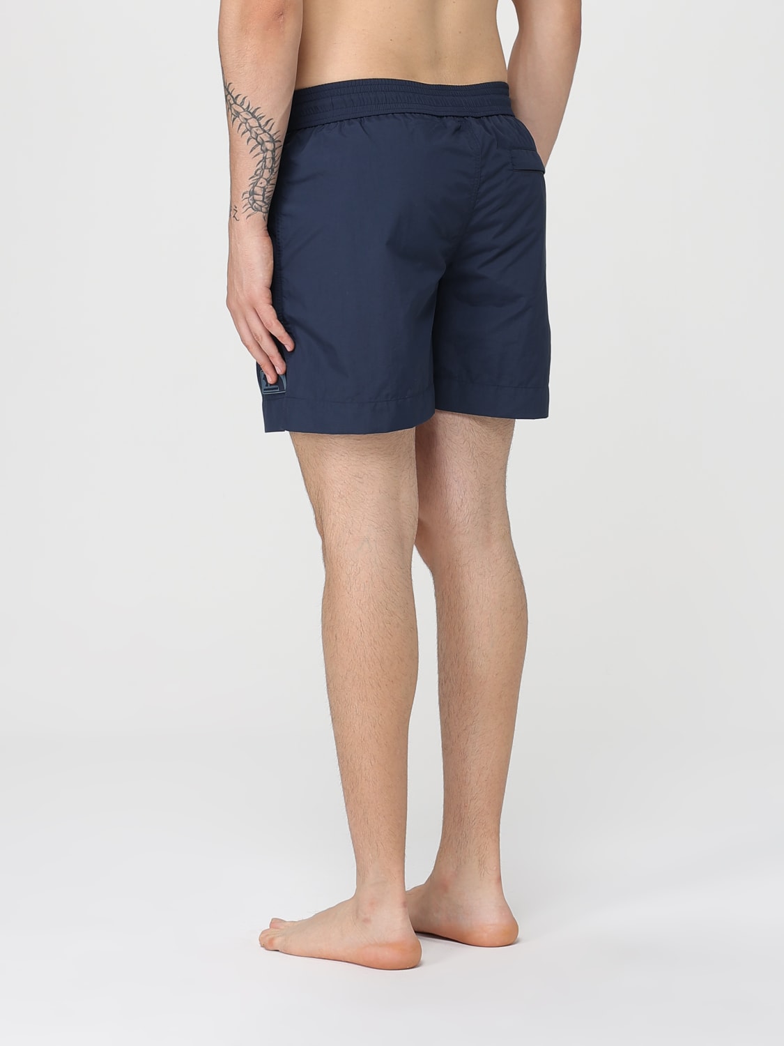 MAISON KITSUNÉ MAILLOT DE BAIN: Maillot de bain homme Maison KitsunÉ, Gris - Img 2