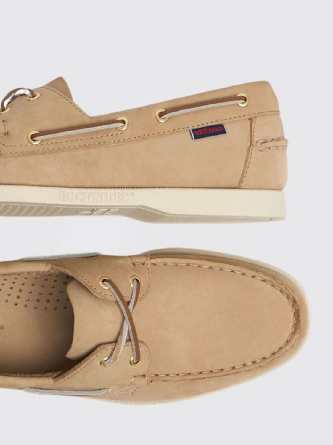 SEBAGO LOAFERS: Shoes men Sebago, Beige - Img 3