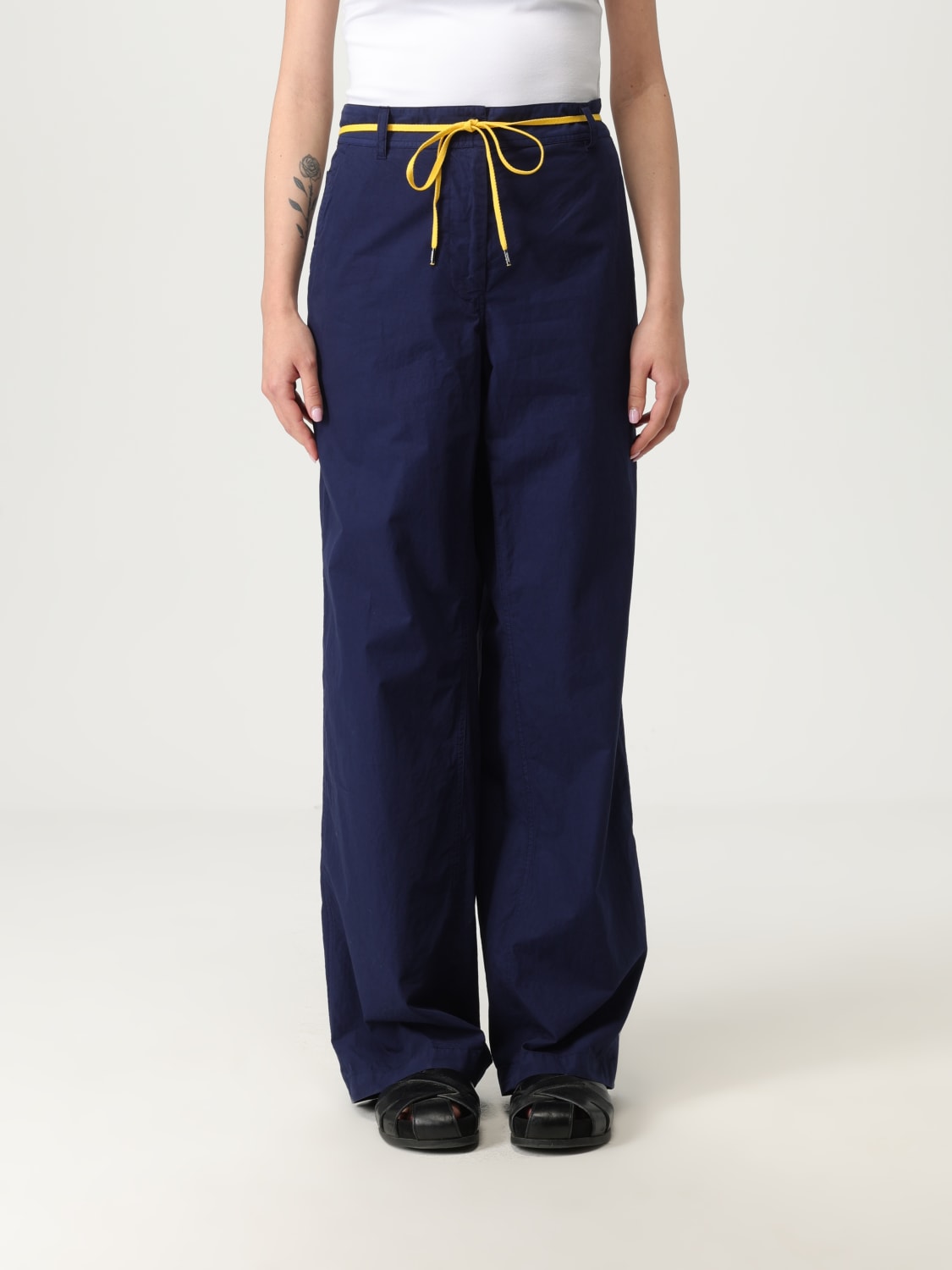 パンツ ASPESI Woman Pants Blue 0184G329 85096 ASPESI: Pants woman - Blue | Aspesi pants 0184G329 online at