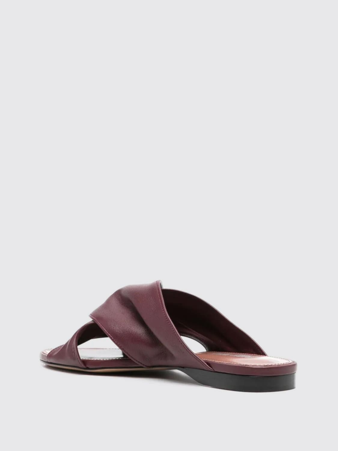 PARIS TEXAS SANDALI BASSO: Sandalo Paris Texas in nappa , Rosso - Img 3