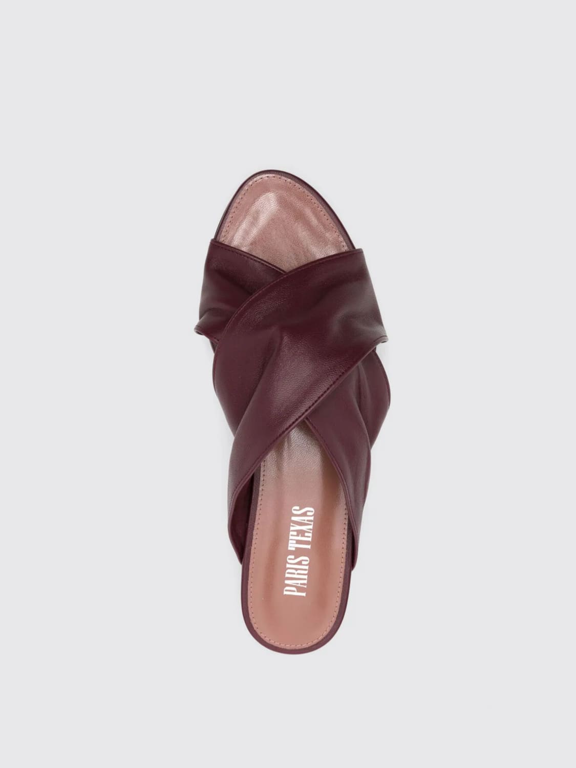 PARIS TEXAS SANDALI BASSO: Sandalo Paris Texas in nappa , Rosso - Img 4