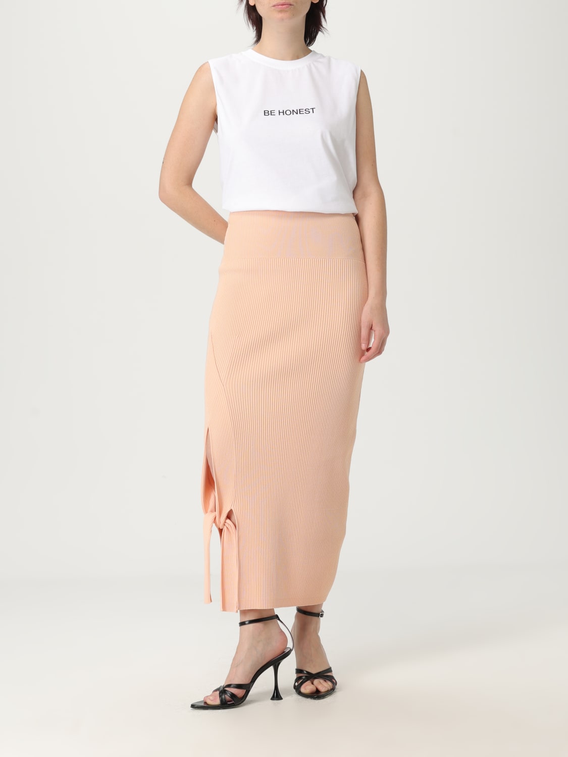 VICTORIA VICTORIA BECKHAM TOP E BLUSE: Top e bluse donna Victoria Victoria Beckham, Bianco - Img 2