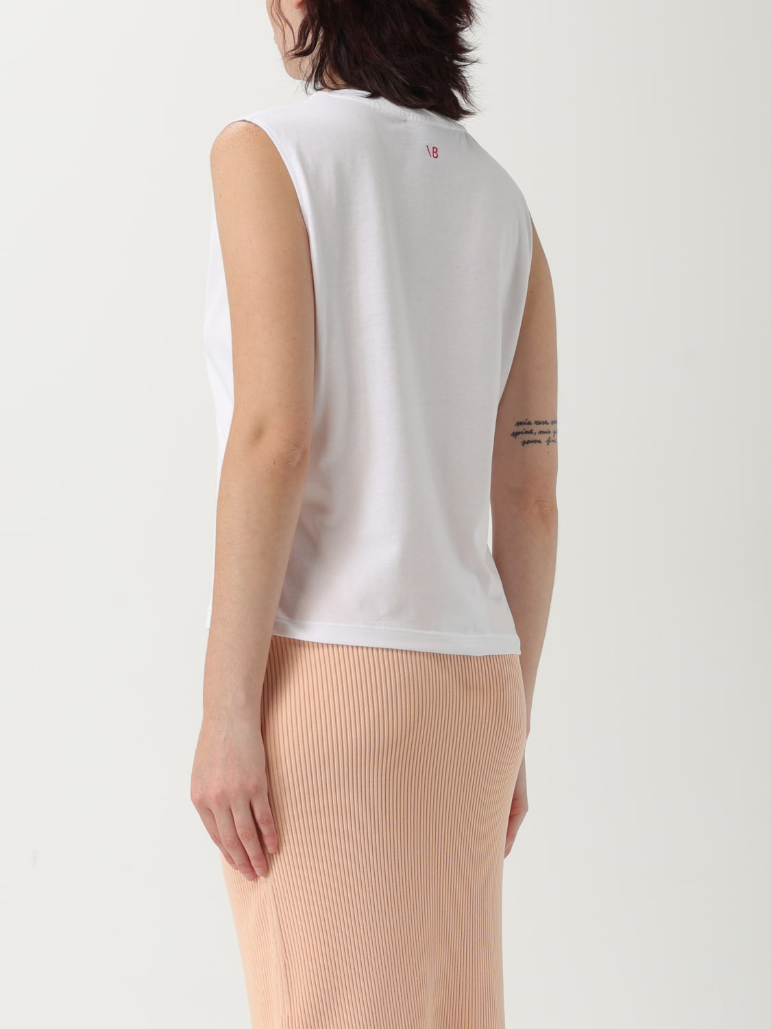 VICTORIA VICTORIA BECKHAM TOP E BLUSE: Top e bluse donna Victoria Victoria Beckham, Bianco - Img 3