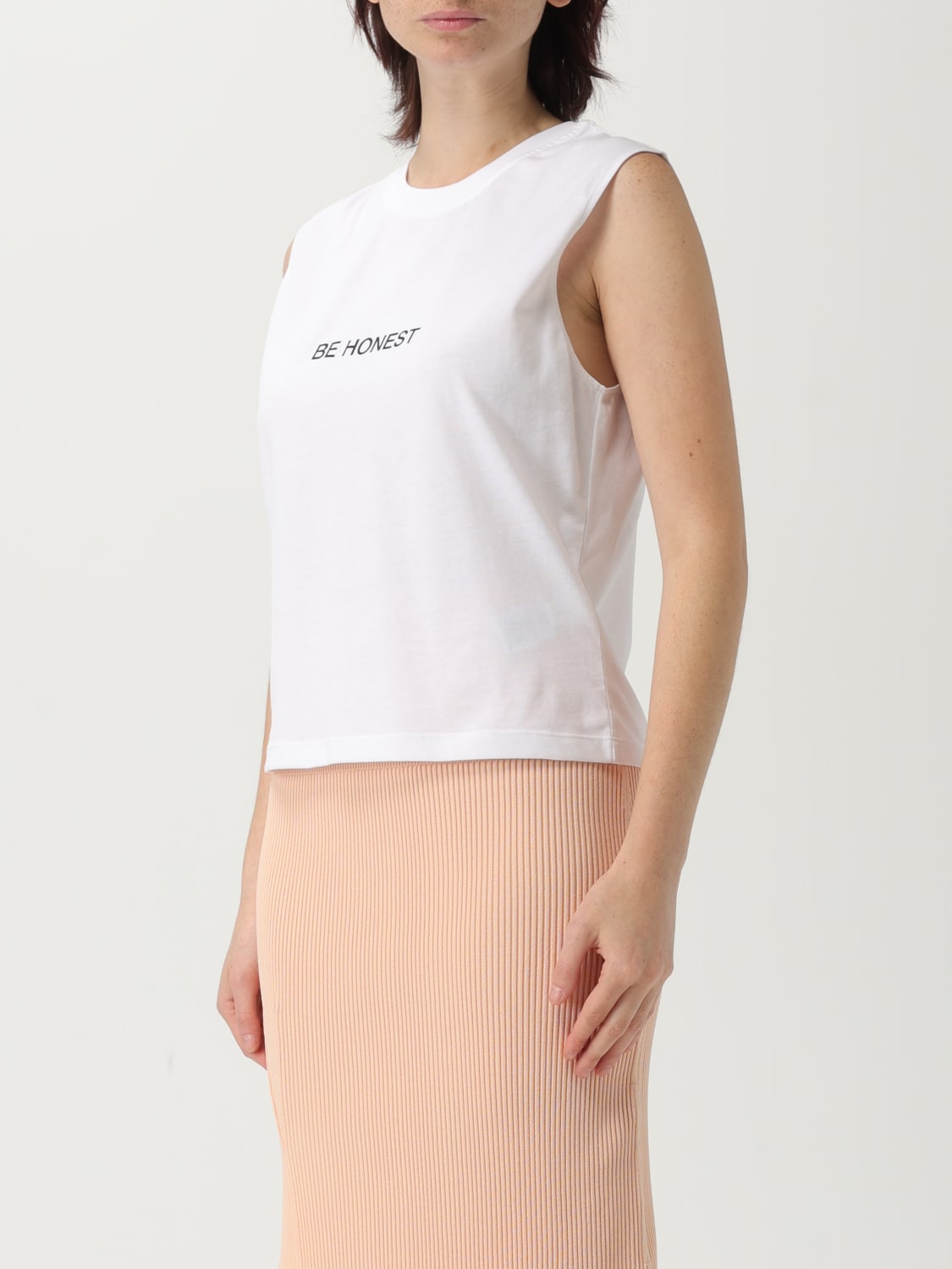 VICTORIA VICTORIA BECKHAM TOP E BLUSE: Top e bluse donna Victoria Victoria Beckham, Bianco - Img 4