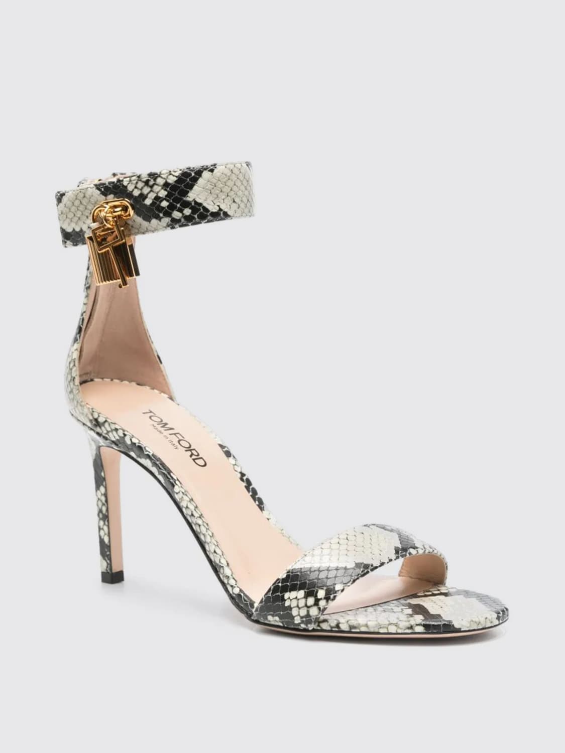 シューズ・サンダルその他 TOM FORD Woman Heeled sandals Multicolor W3672LCL385G 3WG01 TOM FORD: Shoes woman - Multicolor | Tom Ford heeled sandals