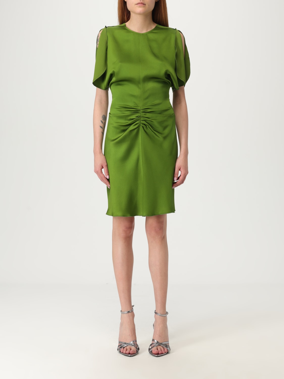 VICTORIA VICTORIA BECKHAM ABITO: Abito donna Victoria Victoria Beckham, Verde - Img 1