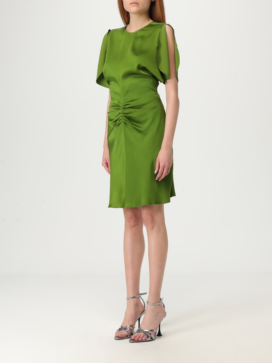 VICTORIA VICTORIA BECKHAM ABITO: Abito donna Victoria Victoria Beckham, Verde - Img 4