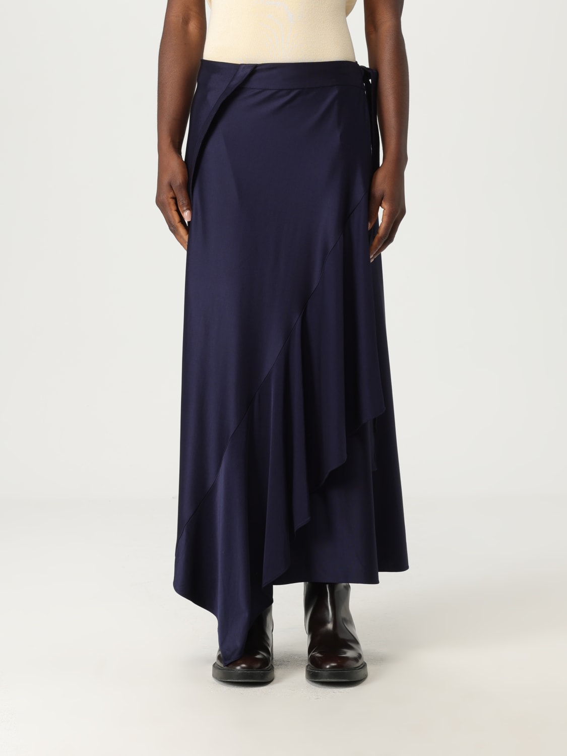 スカート RABANNE Woman Skirt Blue 25PJJU038VI0267 P481 RABANNE: Skirt woman - Blue | Rabanne skirt 25PJJU038VI0267
