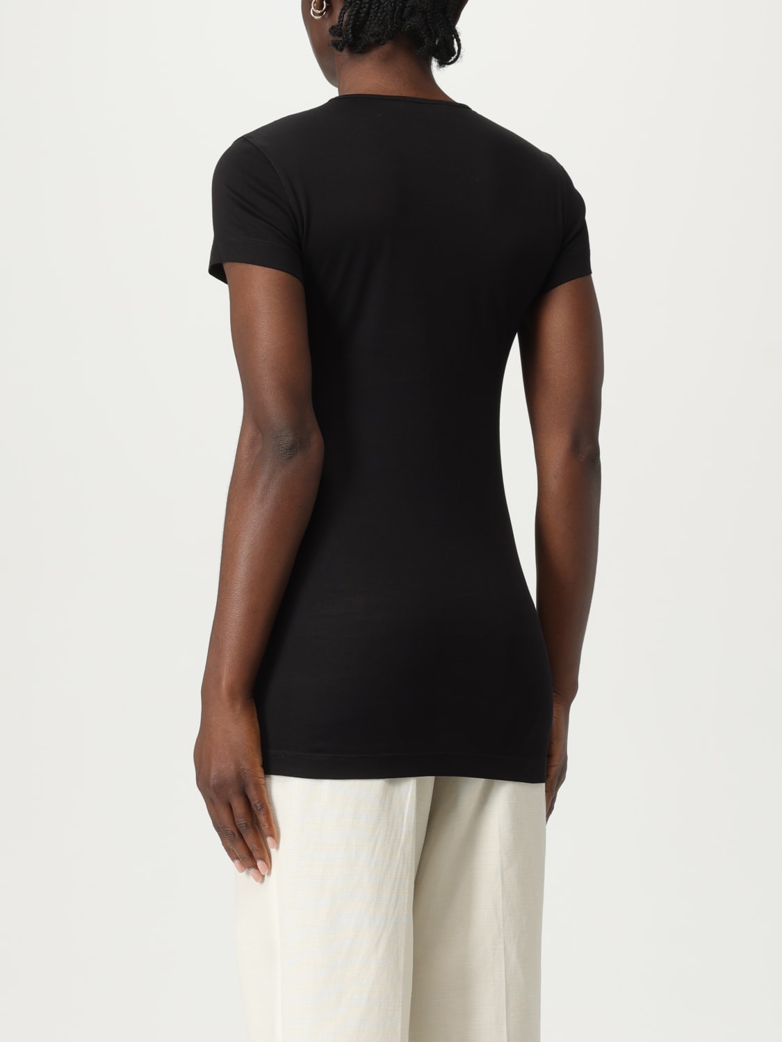 LEMAIRE T-SHIRT: T-shirt damen Lemaire, Schwarz - Img 2