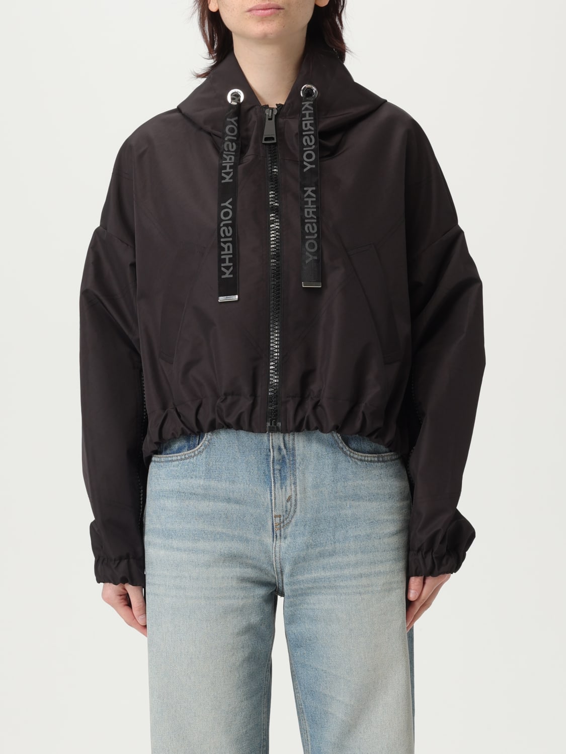 ジャケット KHRISJOY Woman Jacket Black KWS25R0606NYNY08 BLK001 KHRISJOY: Jacket woman - Black | Khrisjoy jacket