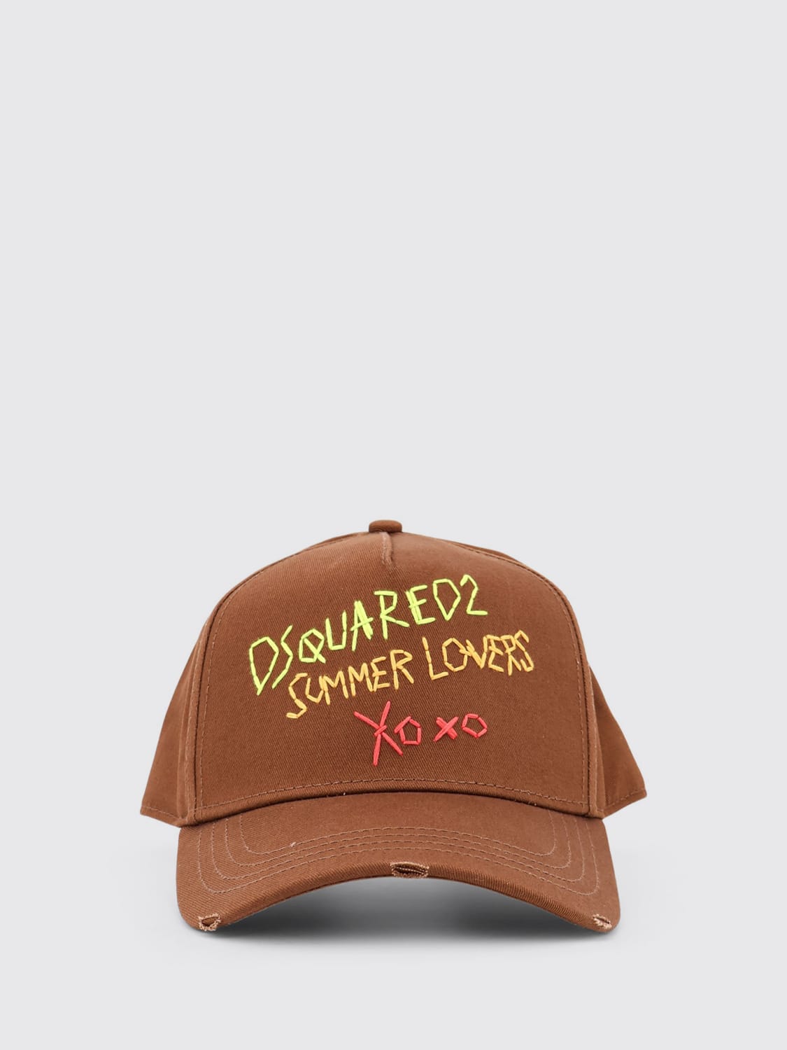 DSQUARED2 HAT: Hat men Dsquared2, Brown - Img 2