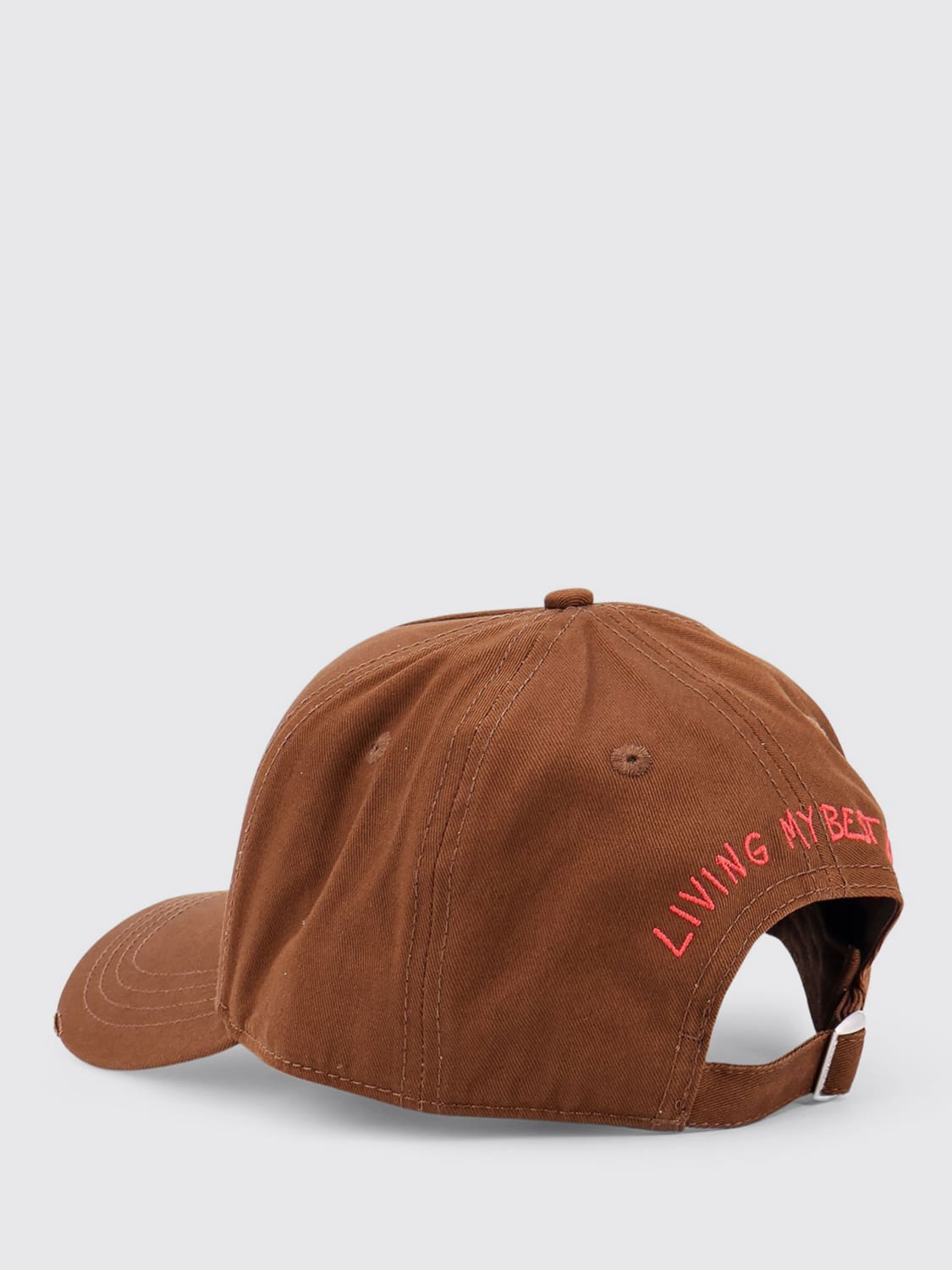 DSQUARED2 HAT: Hat men Dsquared2, Brown - Img 3