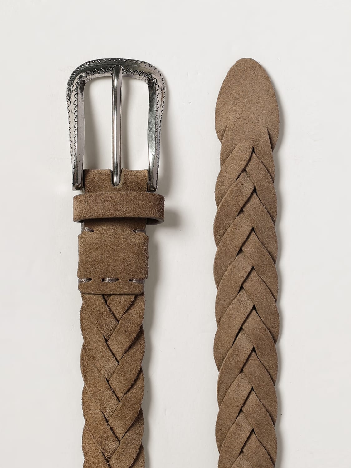 BRUNELLO CUCINELLI BELT: Belt kids Brunello Cucinelli, Beige - Img 2