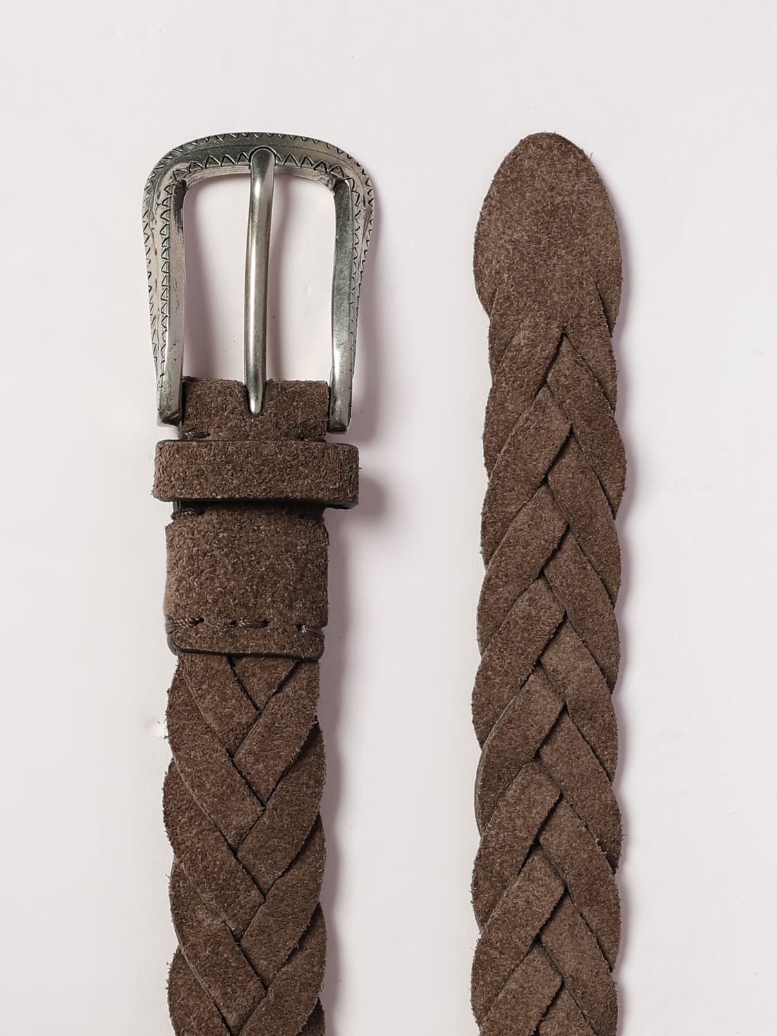 BRUNELLO CUCINELLI BELT: Belt kids Brunello Cucinelli, Brown - Img 2