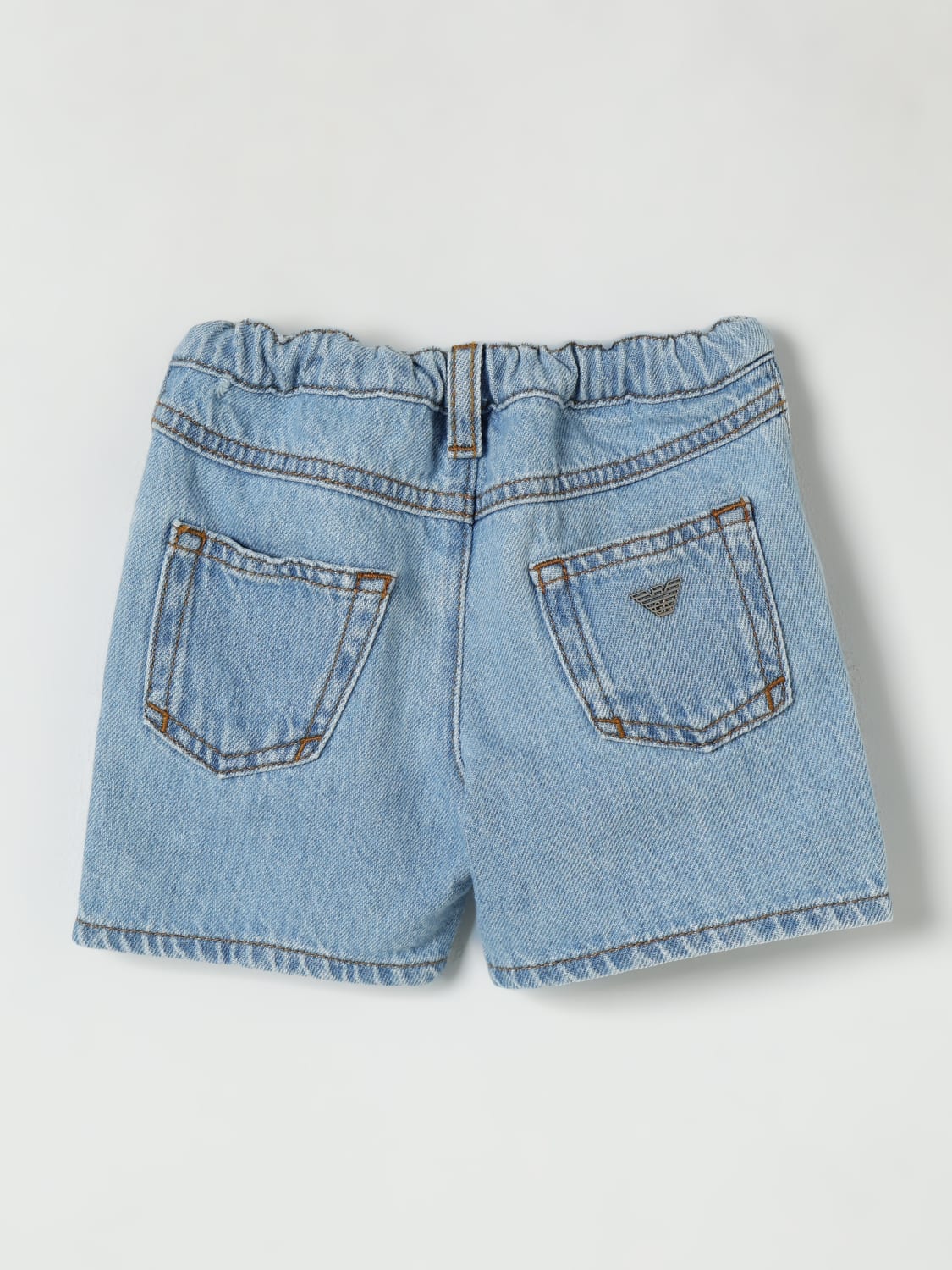 EMPORIO ARMANI PANTALONES CORTOS: Pantalones cortos niños Emporio Armani, Denim - Img 2