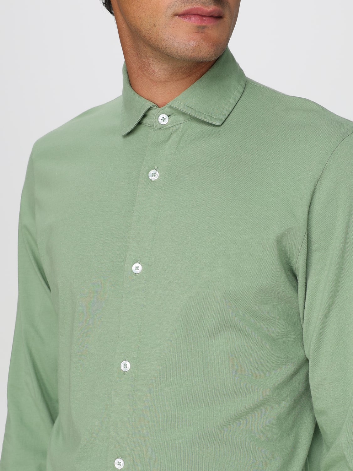 DOPPIAA HEMD: Hemd herren Doppiaa, Grün - Img 3