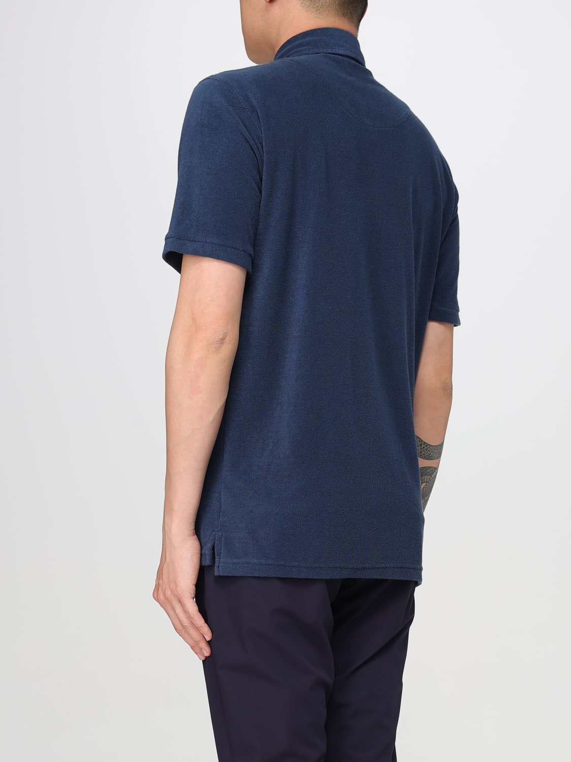 DOPPIAA CAMISETA: Camiseta hombre Doppiaa, Azul Oscuro - Img 2