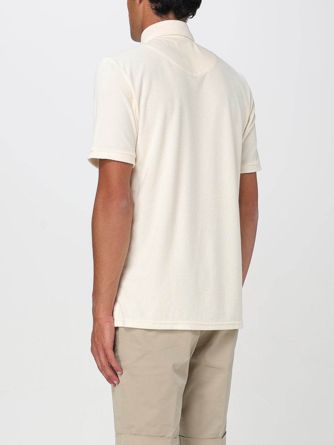 DOPPIAA T-SHIRT: T-shirt men Doppiaa, Cream - Img 2