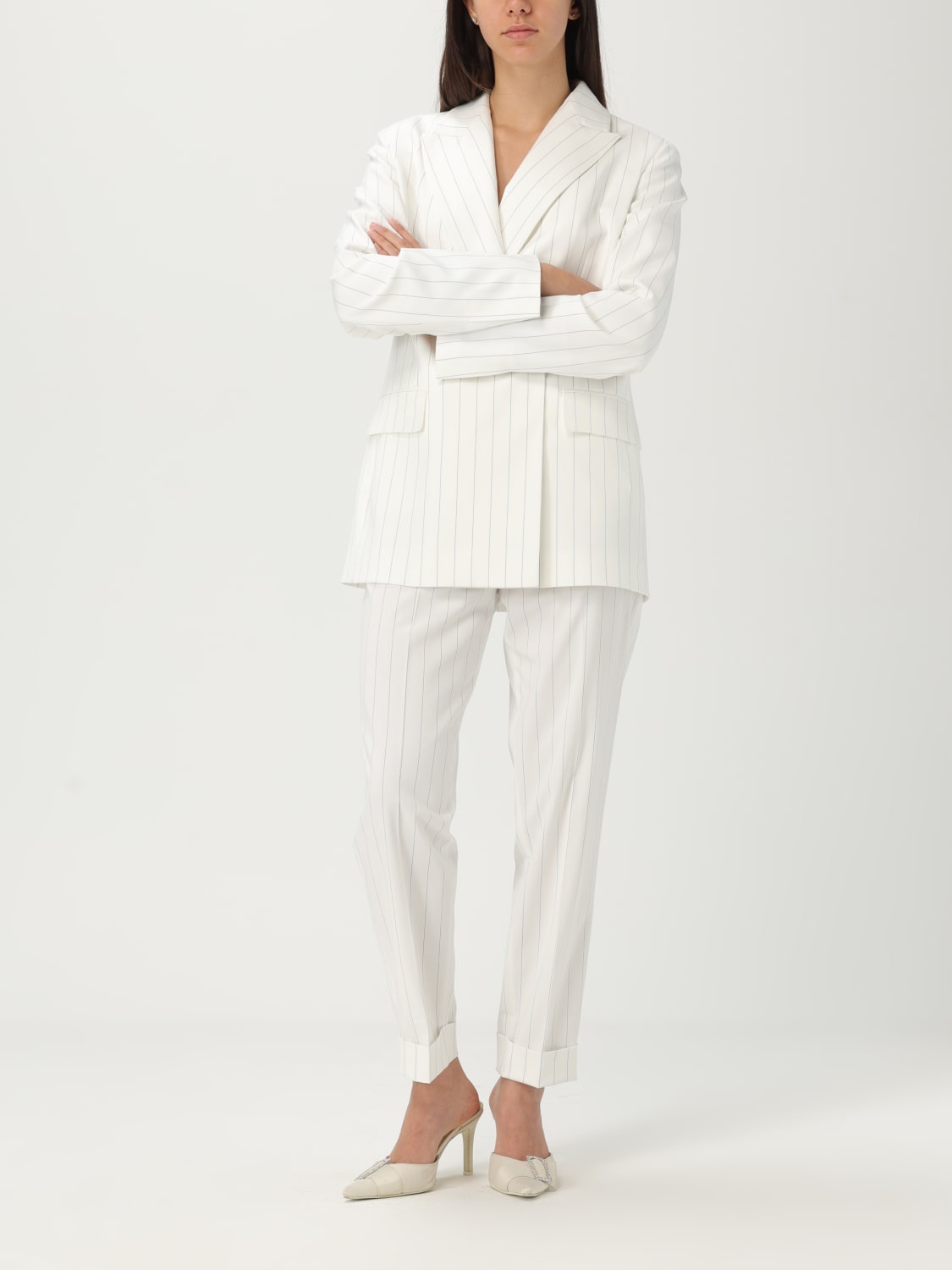 パンツ LIU JO Woman Pants White CA5236T1969 MM26E LIU JO: Pants woman - White | Liu Jo pants CA5238T1969