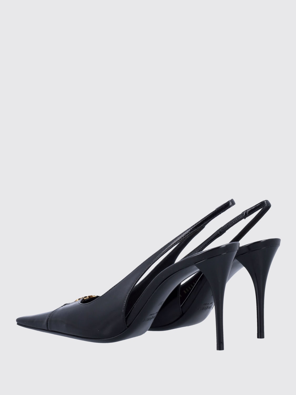 SAINT LAURENT DÉCOLLETÉ: Décolleté Babylone Breteuil Saint Laurent in pelle , Nero - Img 3