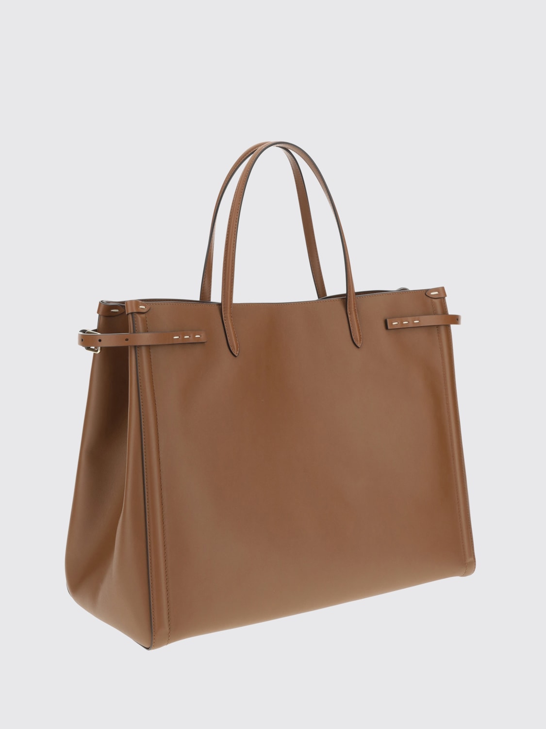 VALENTINO GARAVANI: Shoulder bag woman - Brown | Valentino