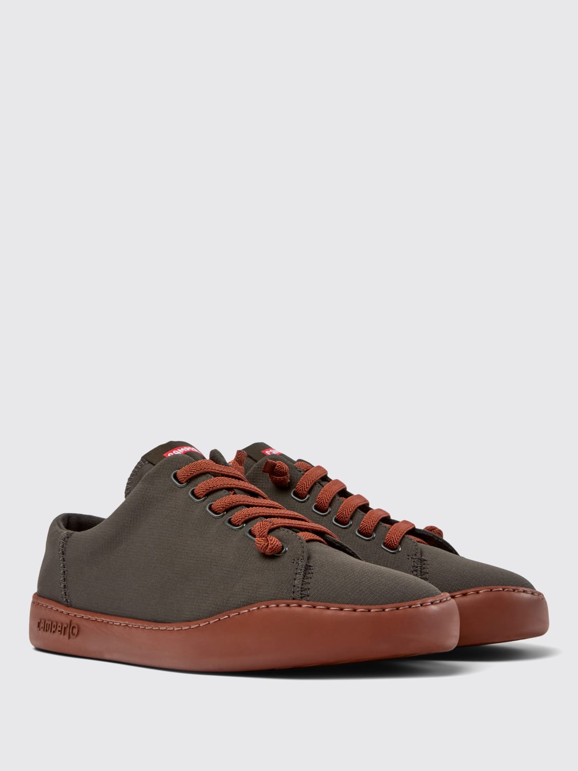 CAMPER SNEAKERS: Sneakers Peu Touring Camper in PET riciclato, Grigio - Img 2