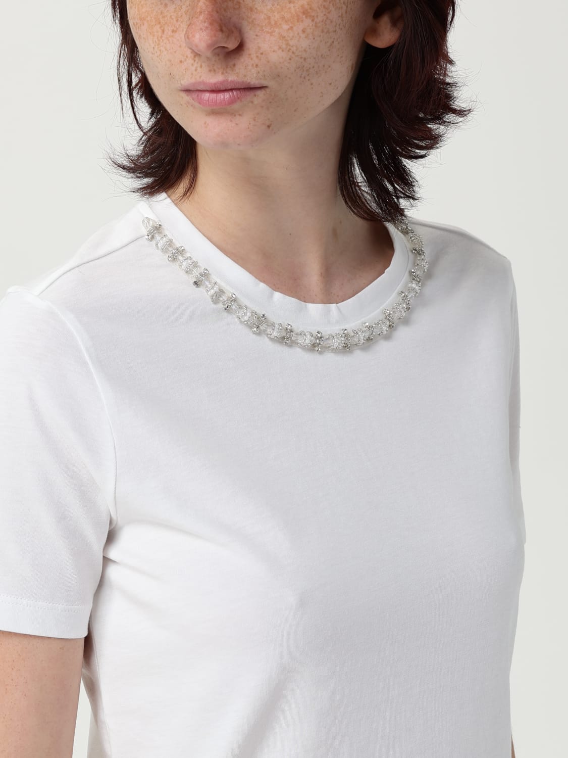 ERMANNO FIRENZE T-SHIRT: T-shirt woman Ermanno Firenze, White - Img 3