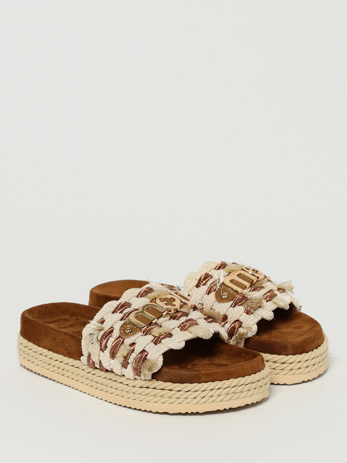 サンダル・ミュール MOU Women Sandals 451008KBEI Beige Sandals