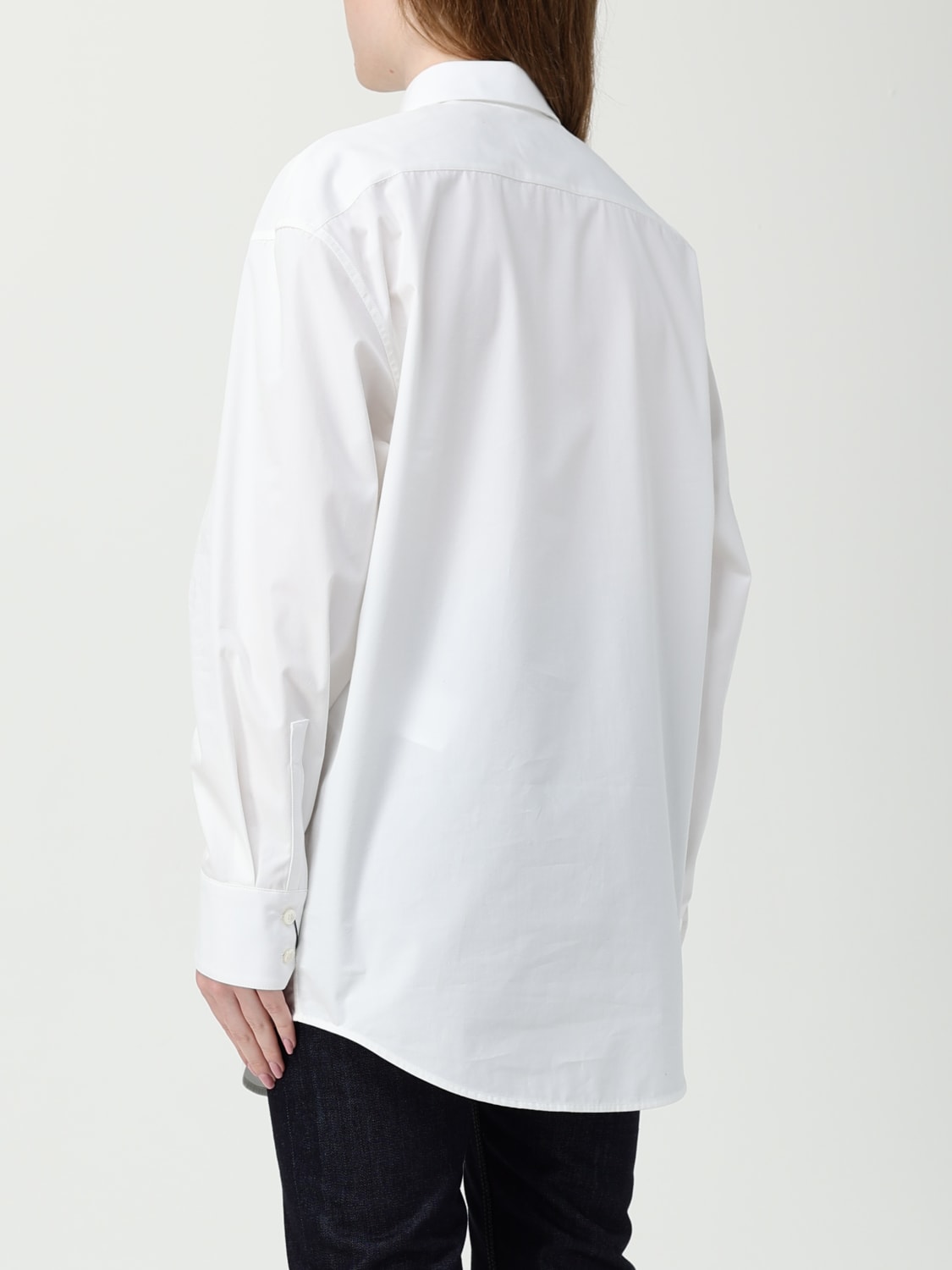 SAINT LAURENT: Shirt woman - White | Saint Laurent shirt