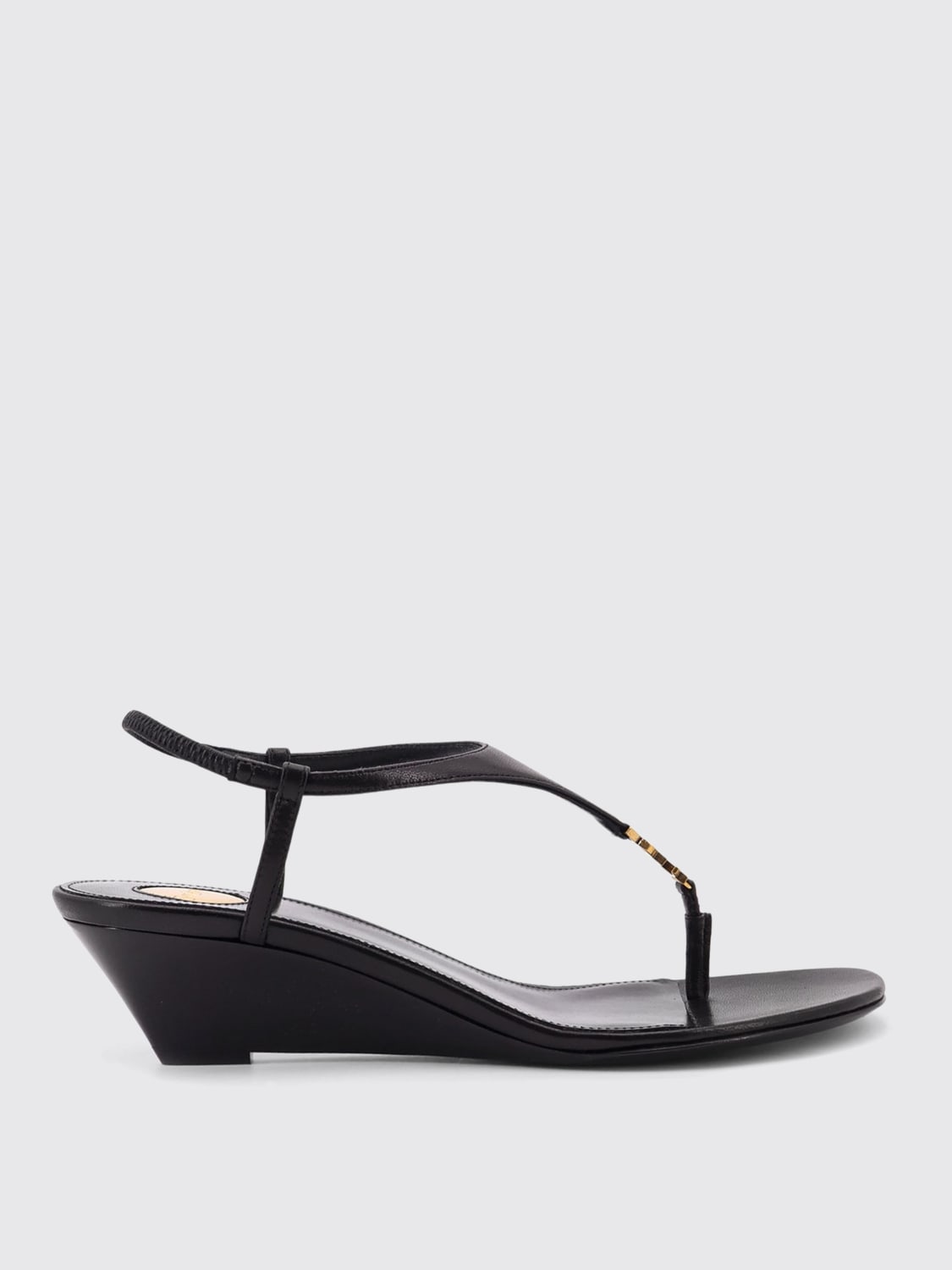 シューズ・サンダルその他 SAINT LAURENT Woman Heeled sandals Black 825275AADF1 1000 SAINT LAURENT: Sandals men - Black | Saint Laurent heeled