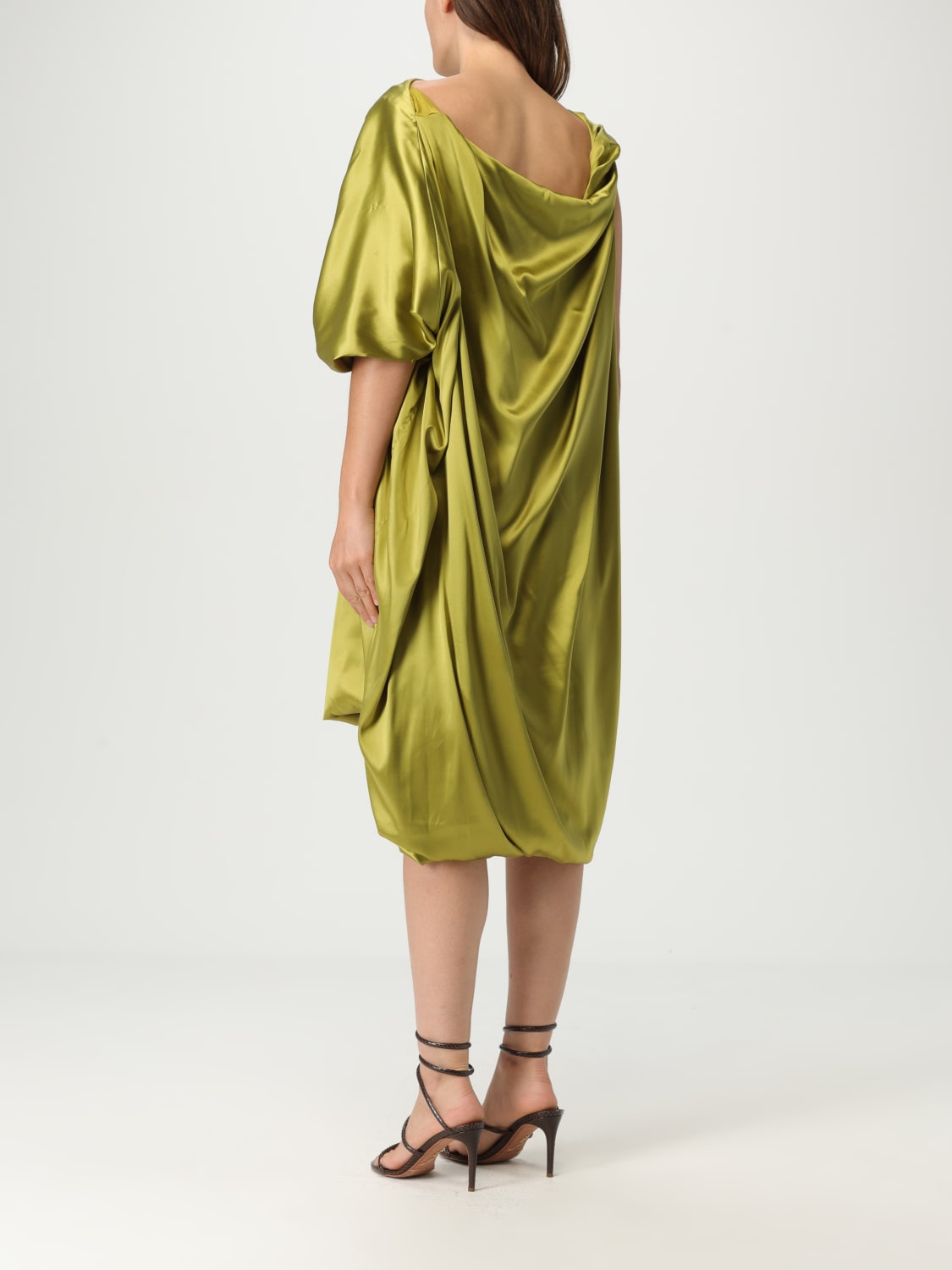 DRIES VAN NOTEN KLEID: Kleider damen Dries Van Noten, Grün - Img 2