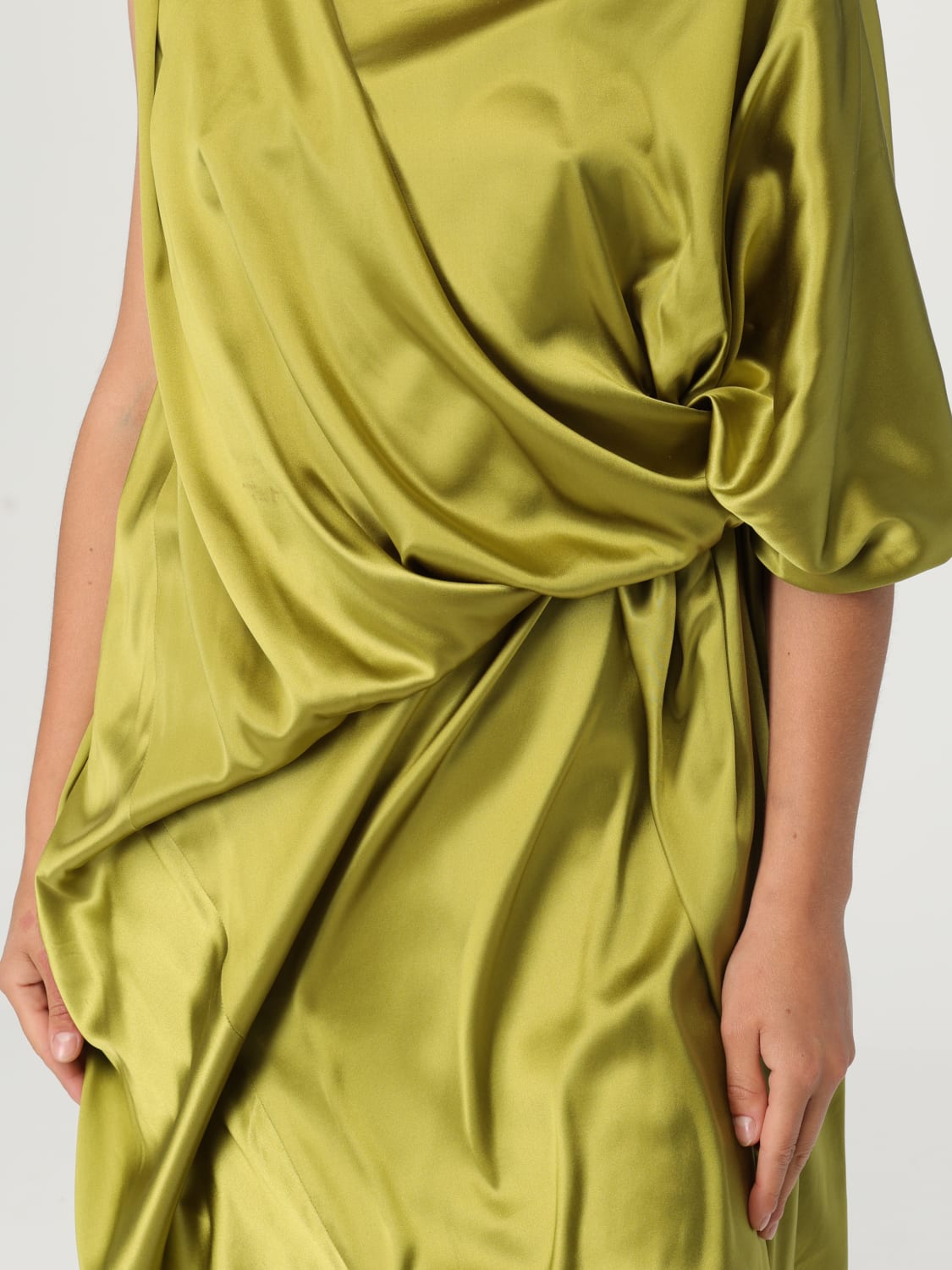 DRIES VAN NOTEN KLEID: Kleider damen Dries Van Noten, Grün - Img 4